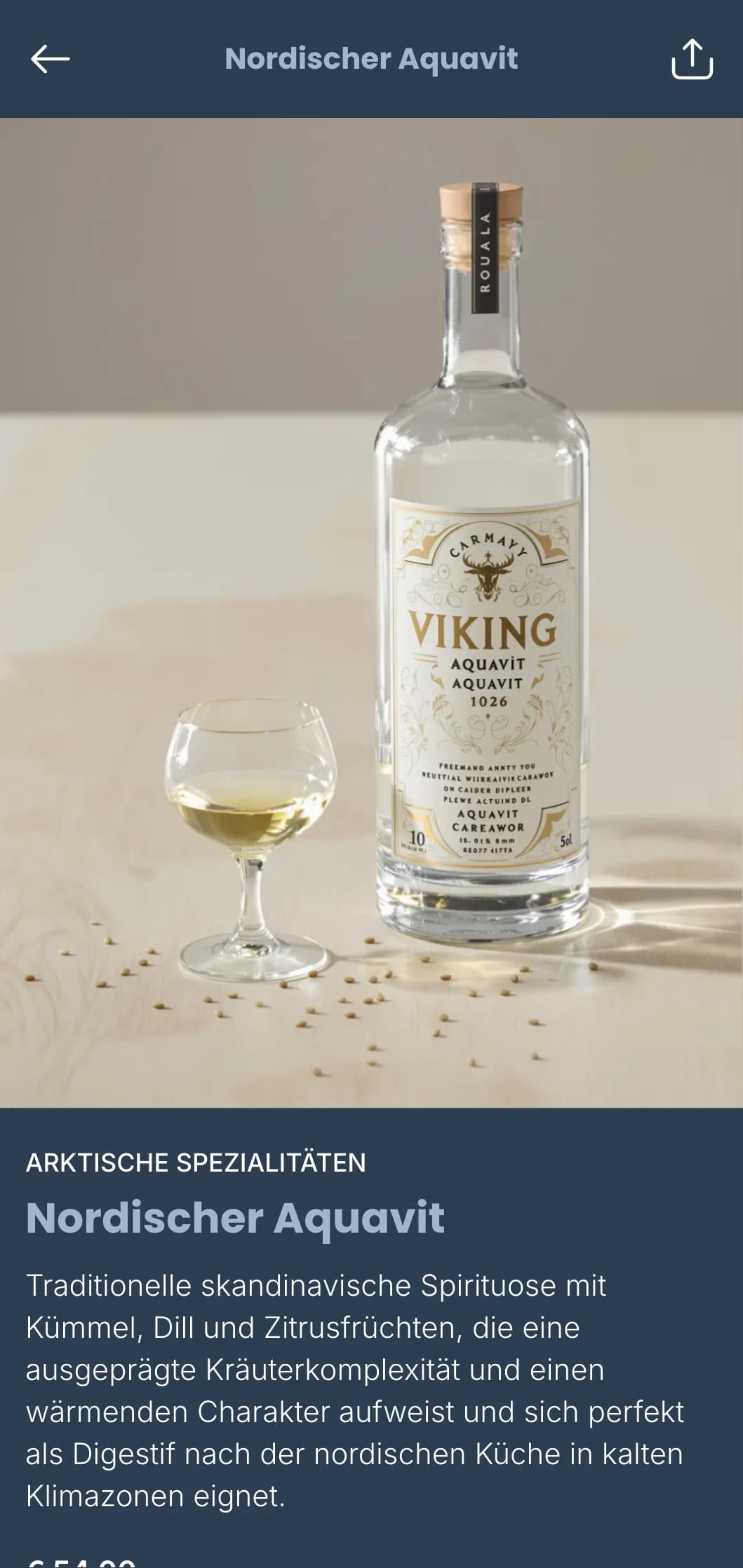 Skandinavisch inspirierte Weinkartenvorlage mit eisblauen Tönen und minimalistischem Design, ideal für moderne nordische Restaurants und internationale Weinbars.