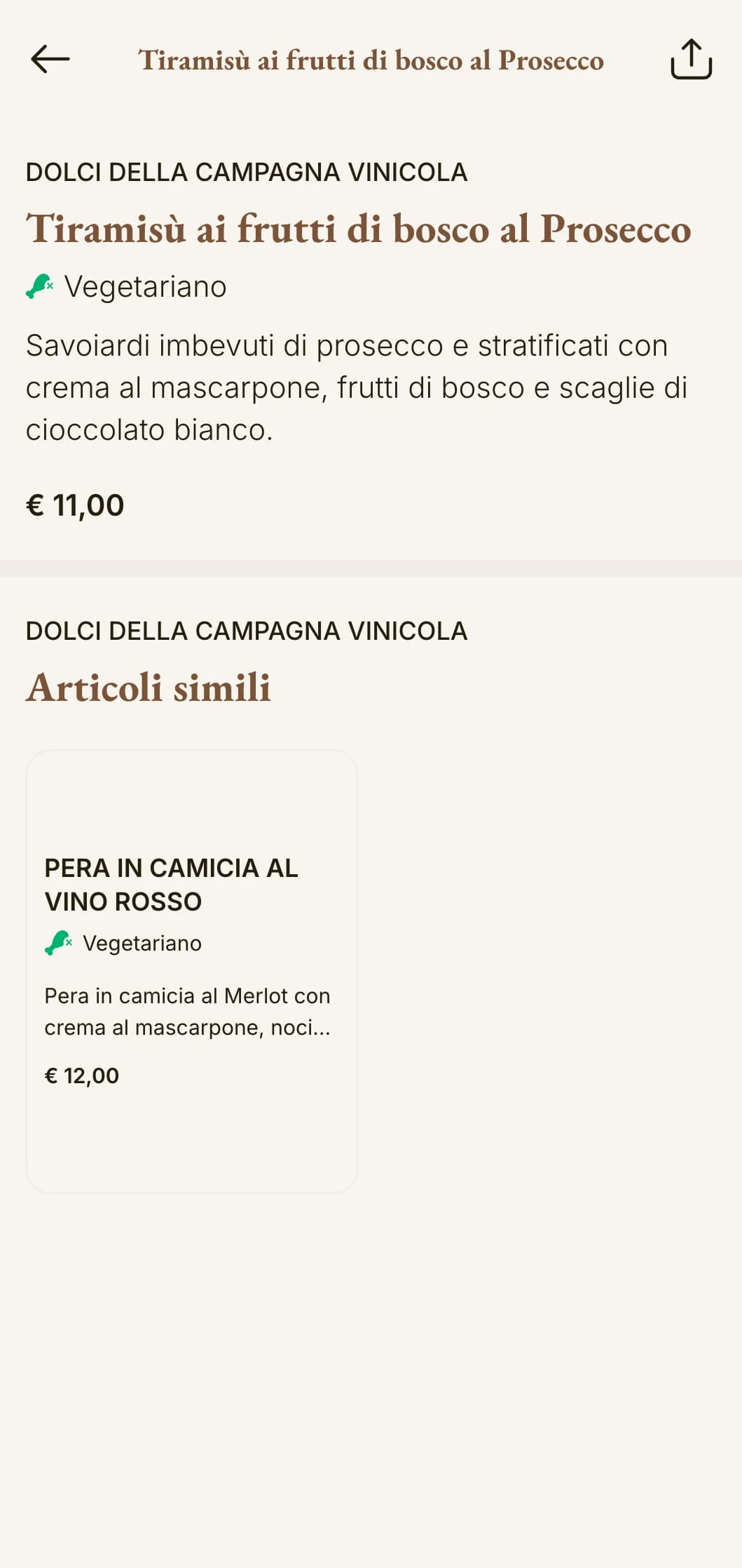 Menu di pizza ispirato alla campagna vinicola con una tipografia elegante e un fascino rustico italiano.