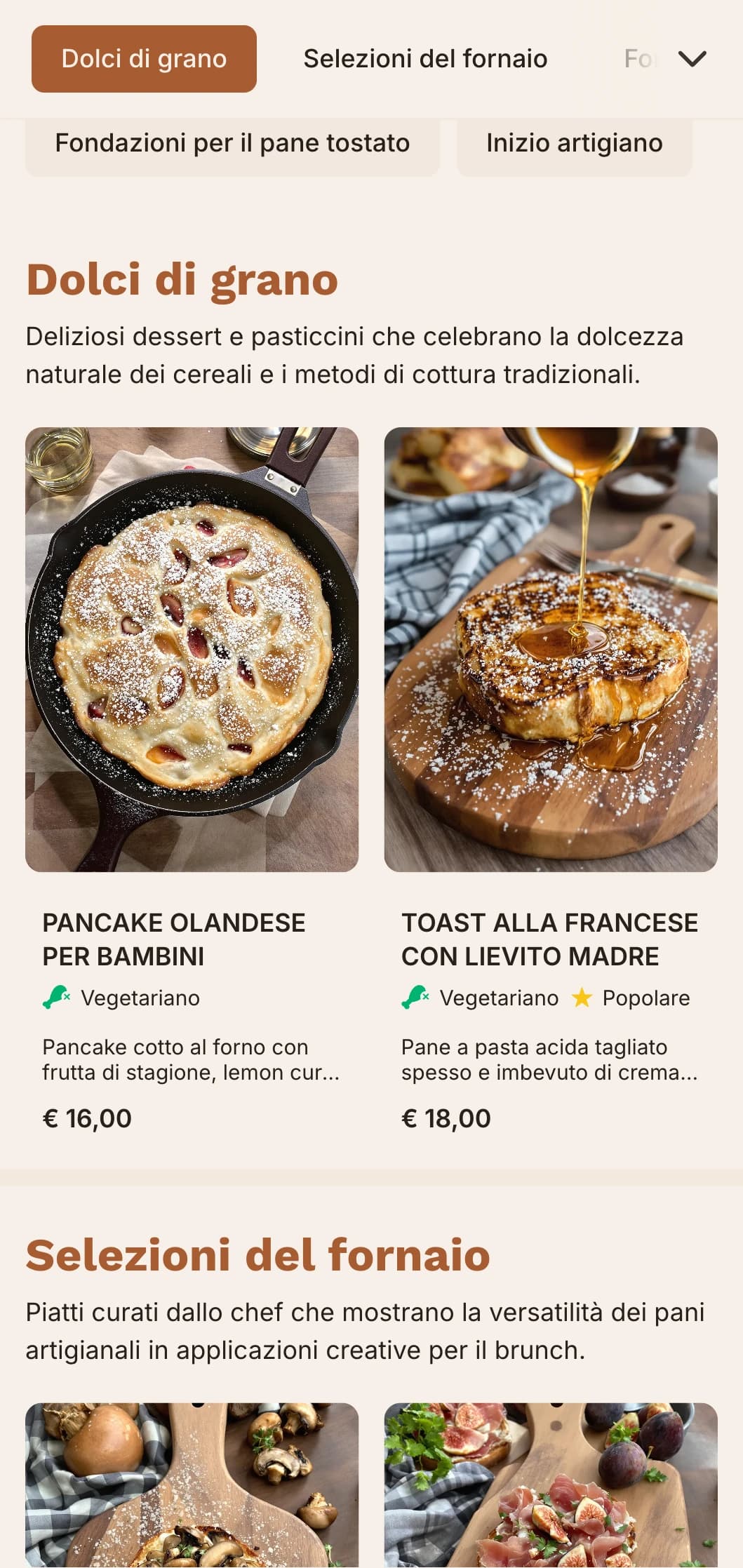 Modello di brunch contemporaneo incentrato su pane e condimenti artigianali, adatto a caffè e panetterie per toast artigianali.