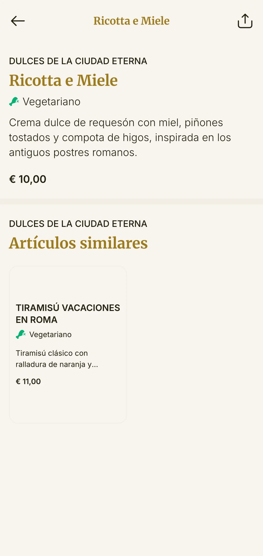 Carta de pizzas clásicas al estilo romano, con referencias históricas italianas y un estilo elegante.