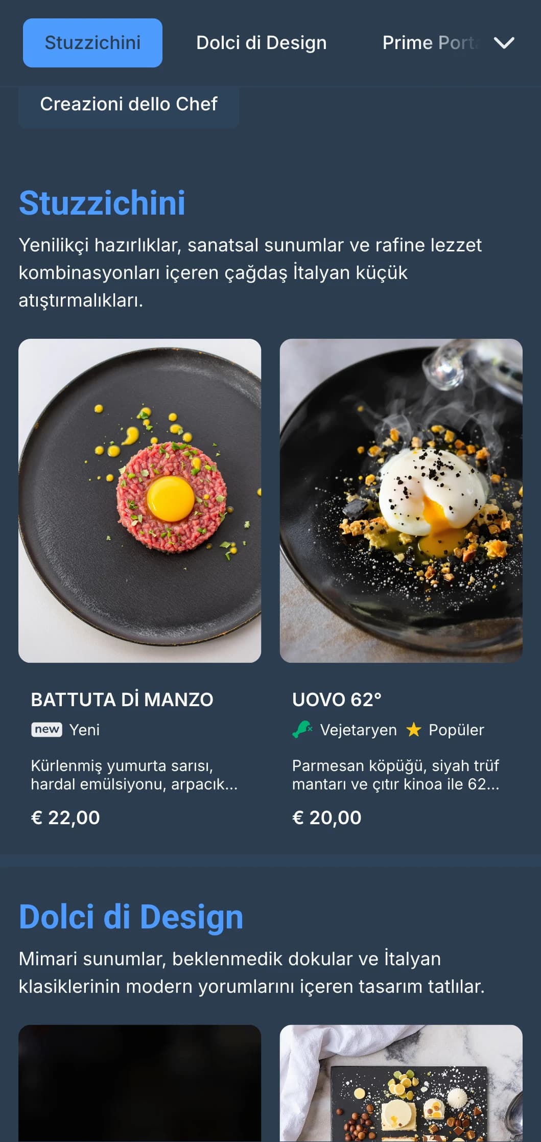Milano'nun moda öncüsü, yenilikçi mutfak sahnesini yansıtan yüksek kontrastlı ve temiz hatlara sahip şık, çağdaş tasarım.