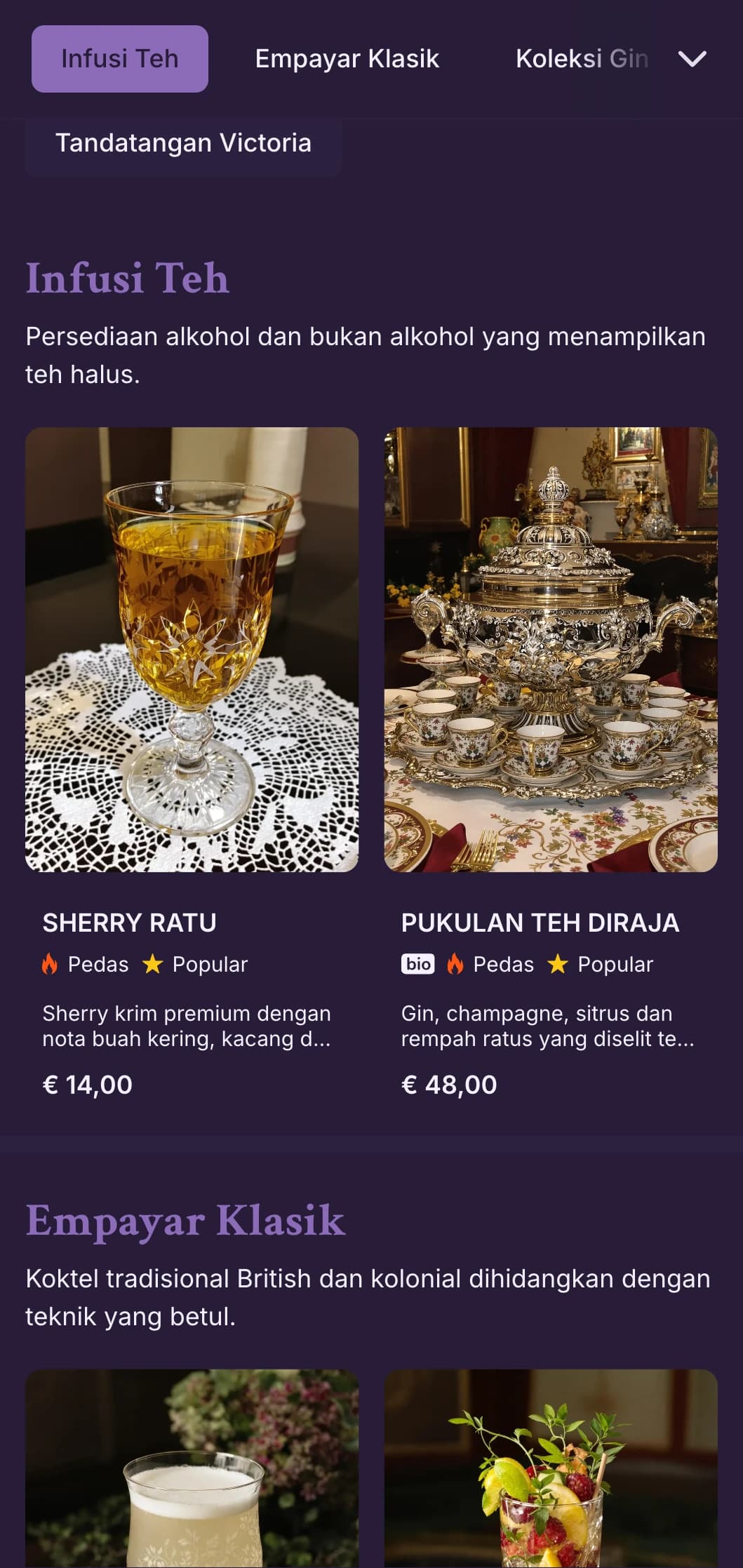 Reka bentuk hijau yang rumit dengan hiasan zaman Victoria untuk ruang tamu yang memfokuskan gin.