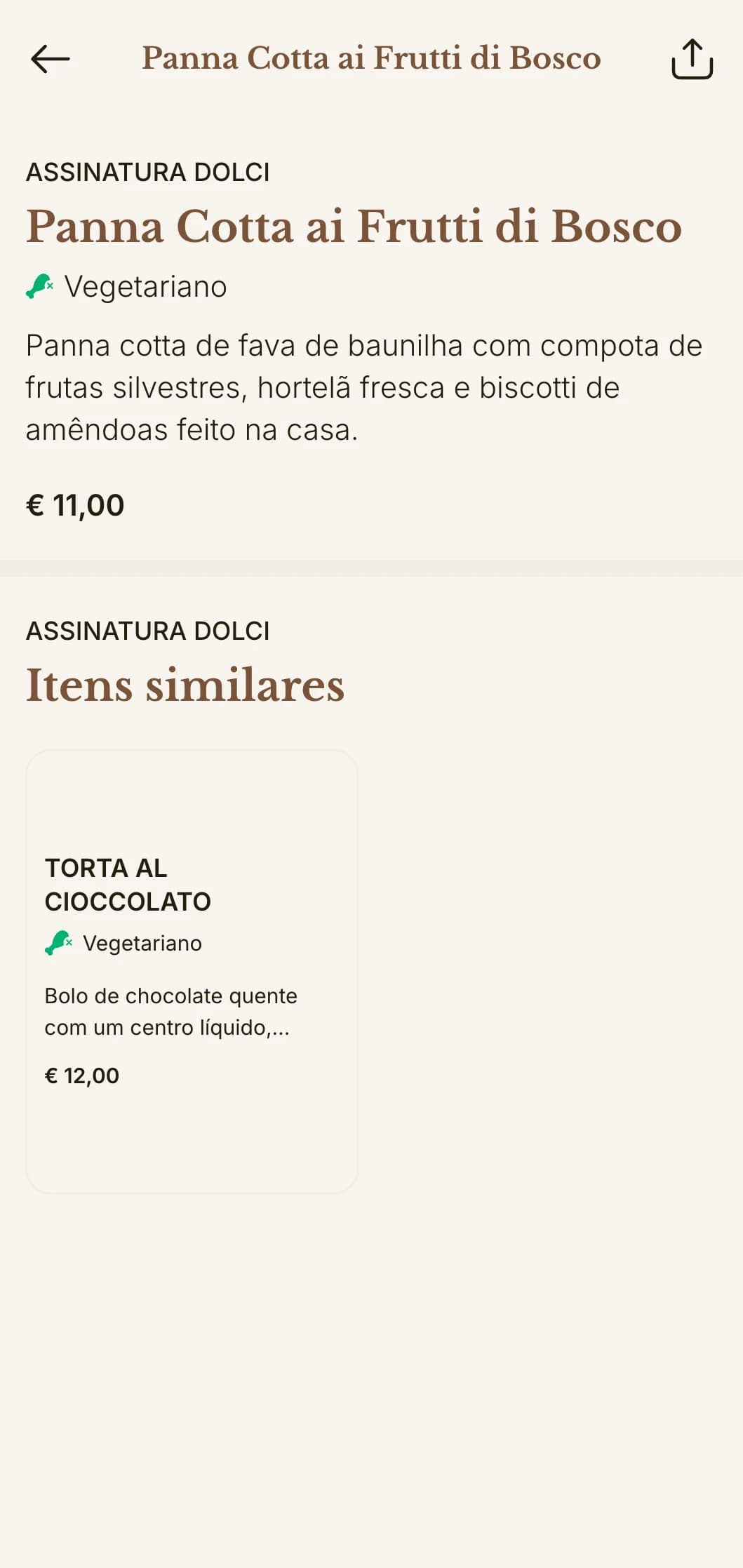 Menu refinado de pizzaria italiana com detalhes elegantes e paleta sofisticada e aconchegante.