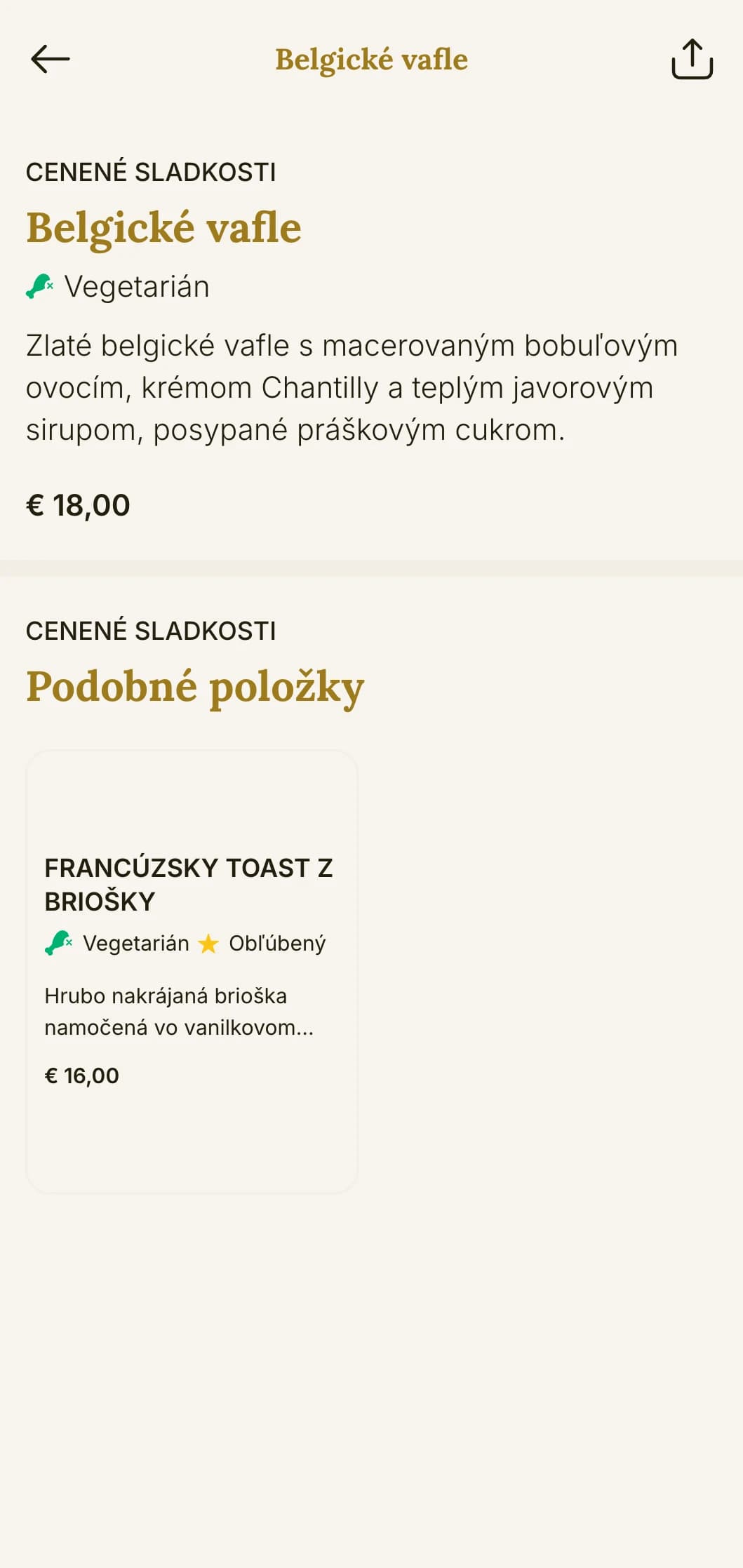 Rafinovaná ranná klasika so zameraním na tradičné techniky a elegantnú prezentáciu pre pokojné vychutnávanie.