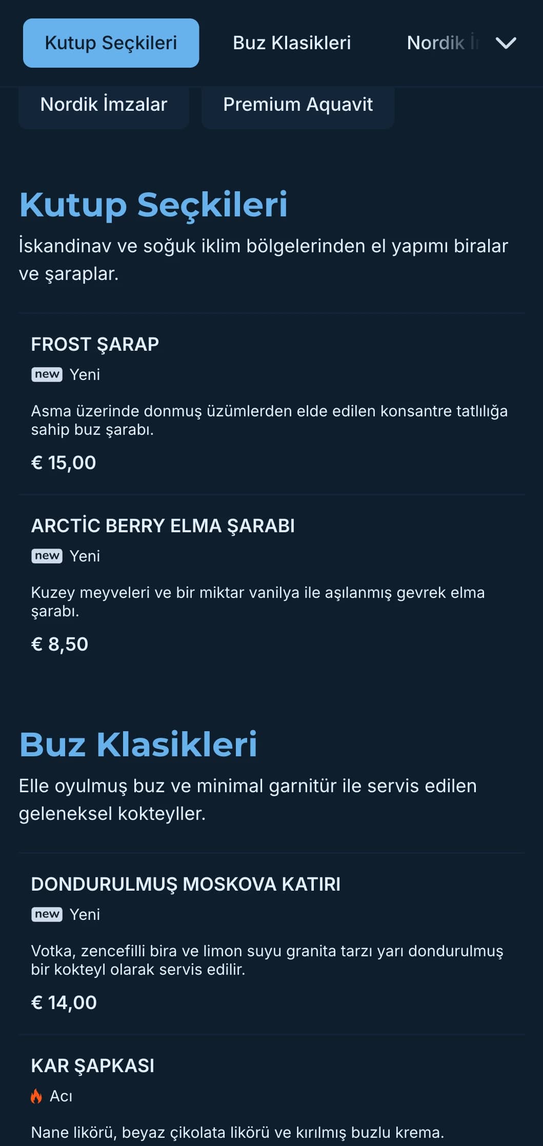 Modern işletmeler için soğuk mavi tonlarıyla İskandinav esintili temiz tasarım.