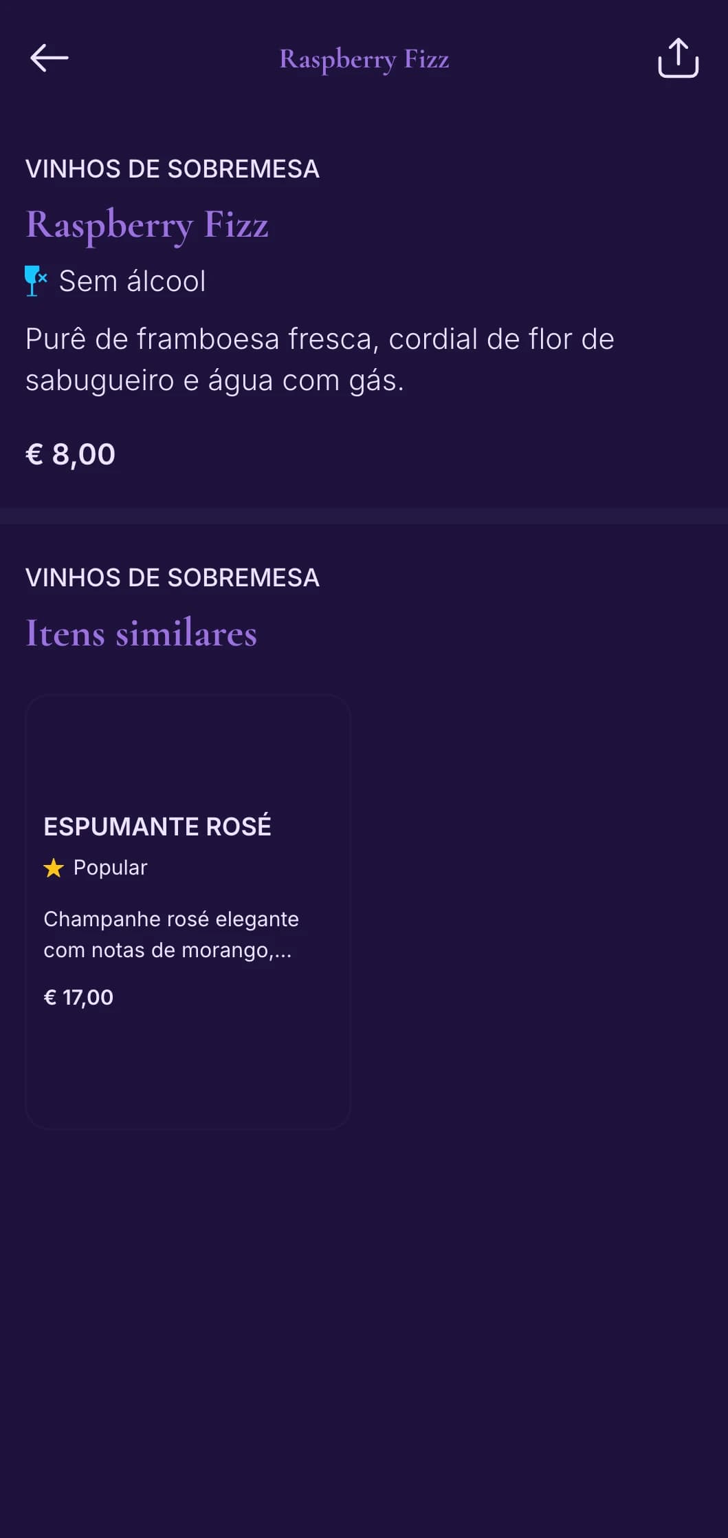 Design roxo suave com elementos estrelados para bares no terraço e locais românticos.