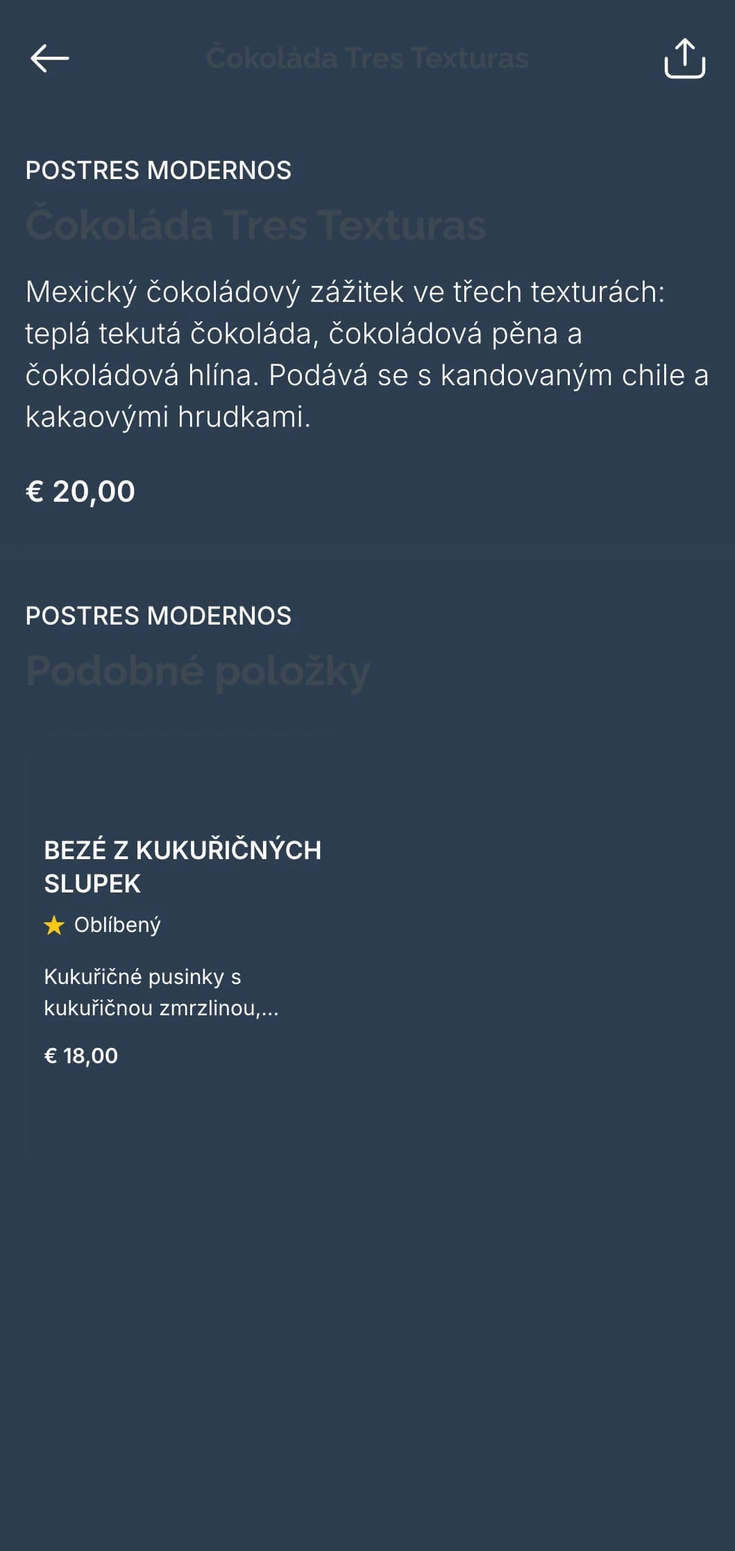 Moderní mexické menu s čistými liniemi, minimalistickou estetikou a fúzní kuchyní v elegantním a decentním provedení.