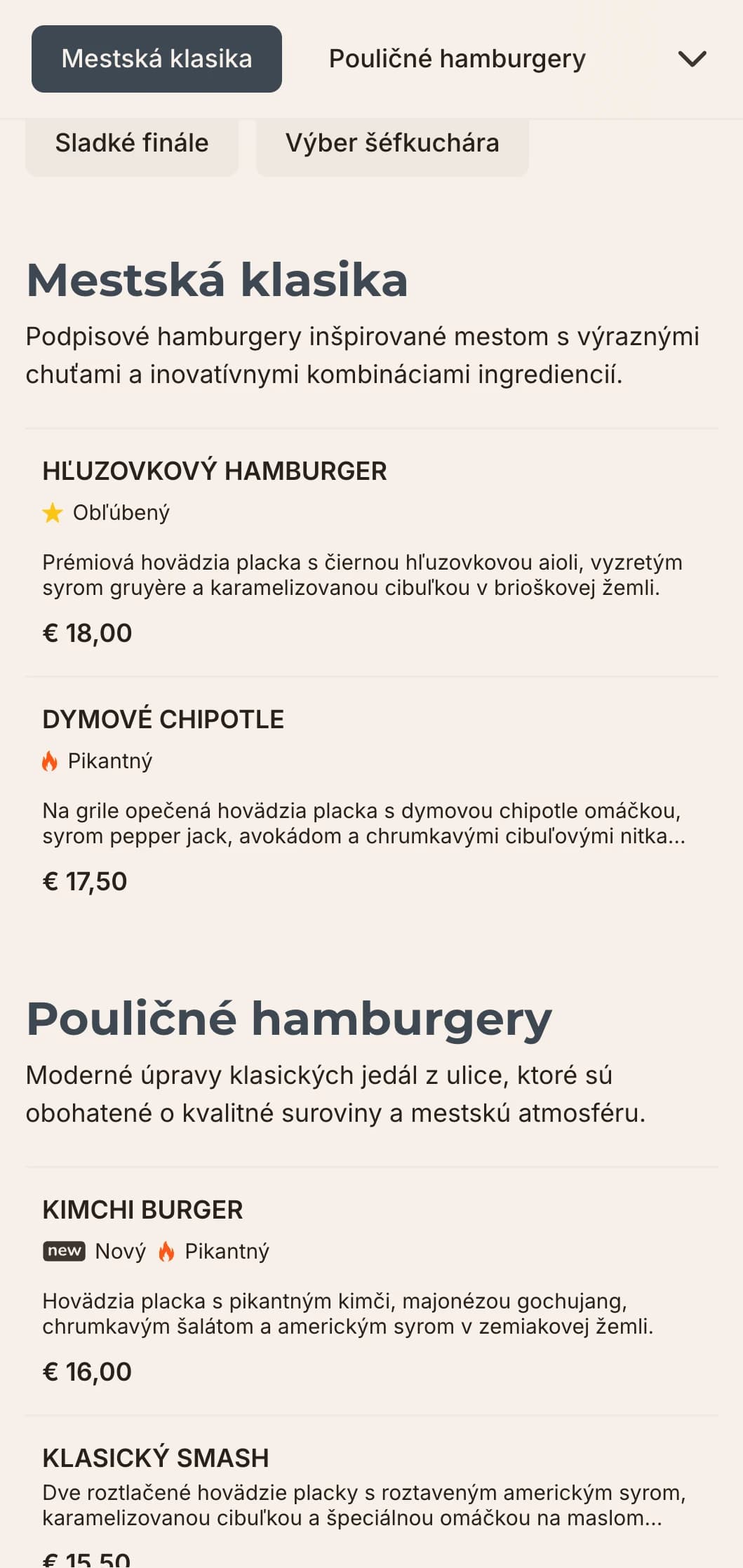 Elegantný súčasný dizajn hamburgerového baru s minimalistickou typografiou a prvkami inšpirovanými priemyselnou architektúrou pre nadšencov mestského stravovania.