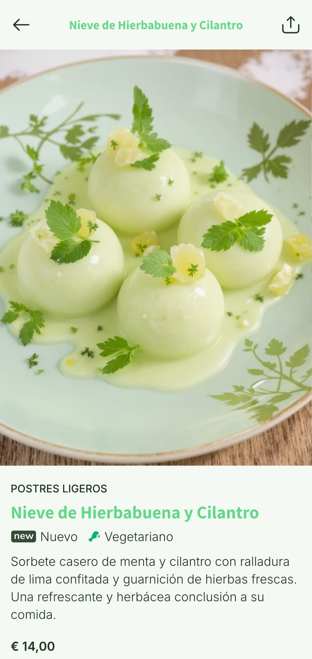 Menú mexicano contemporáneo, ligero y vibrante, con acentos de hierbas brillantes, presentaciones modernas y platos centrados en ingredientes frescos.