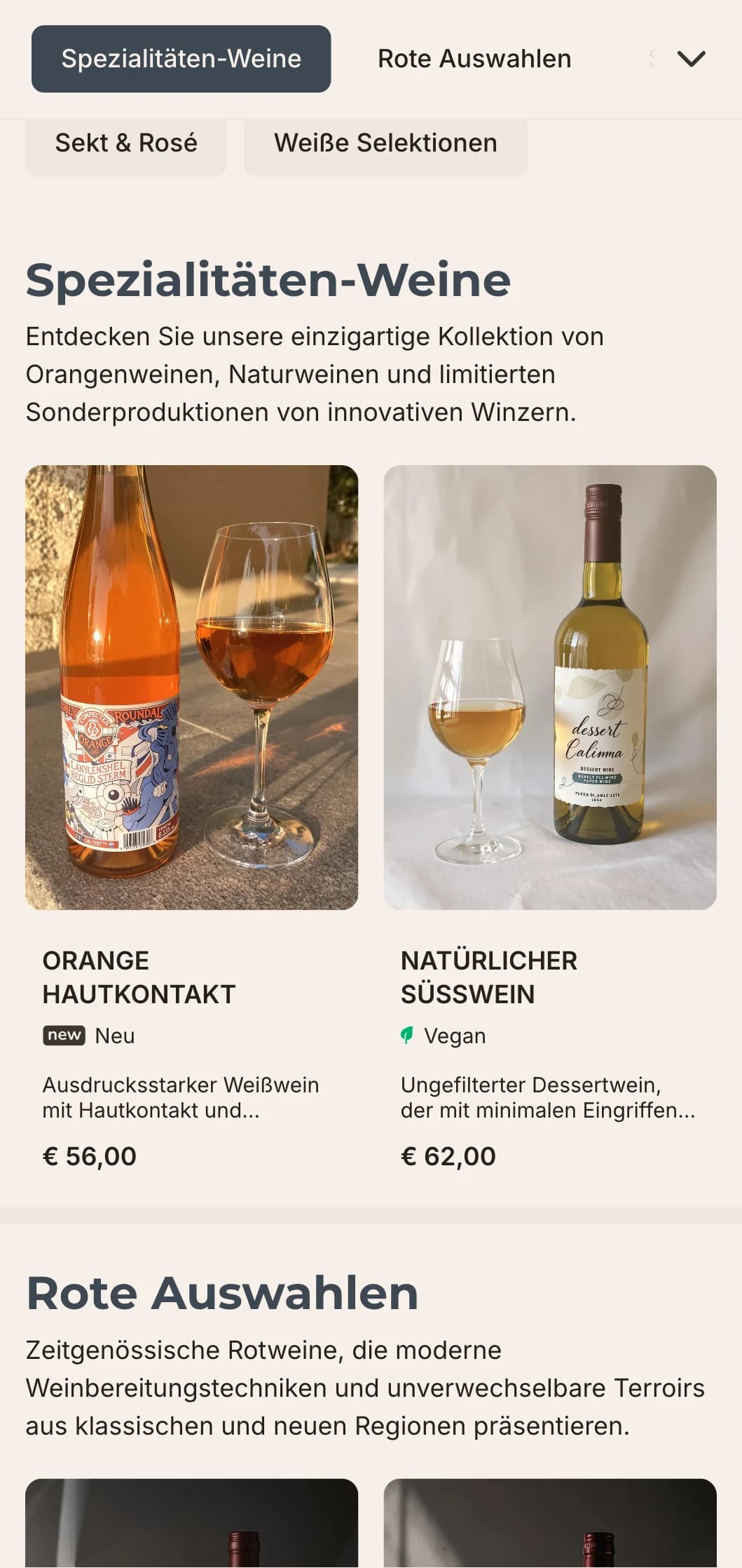 Moderne Weinkartenvorlage mit klaren Linien und minimalistischer Ästhetik, ideal für trendige urbane Weinbars und moderne gastronomische Einrichtungen.