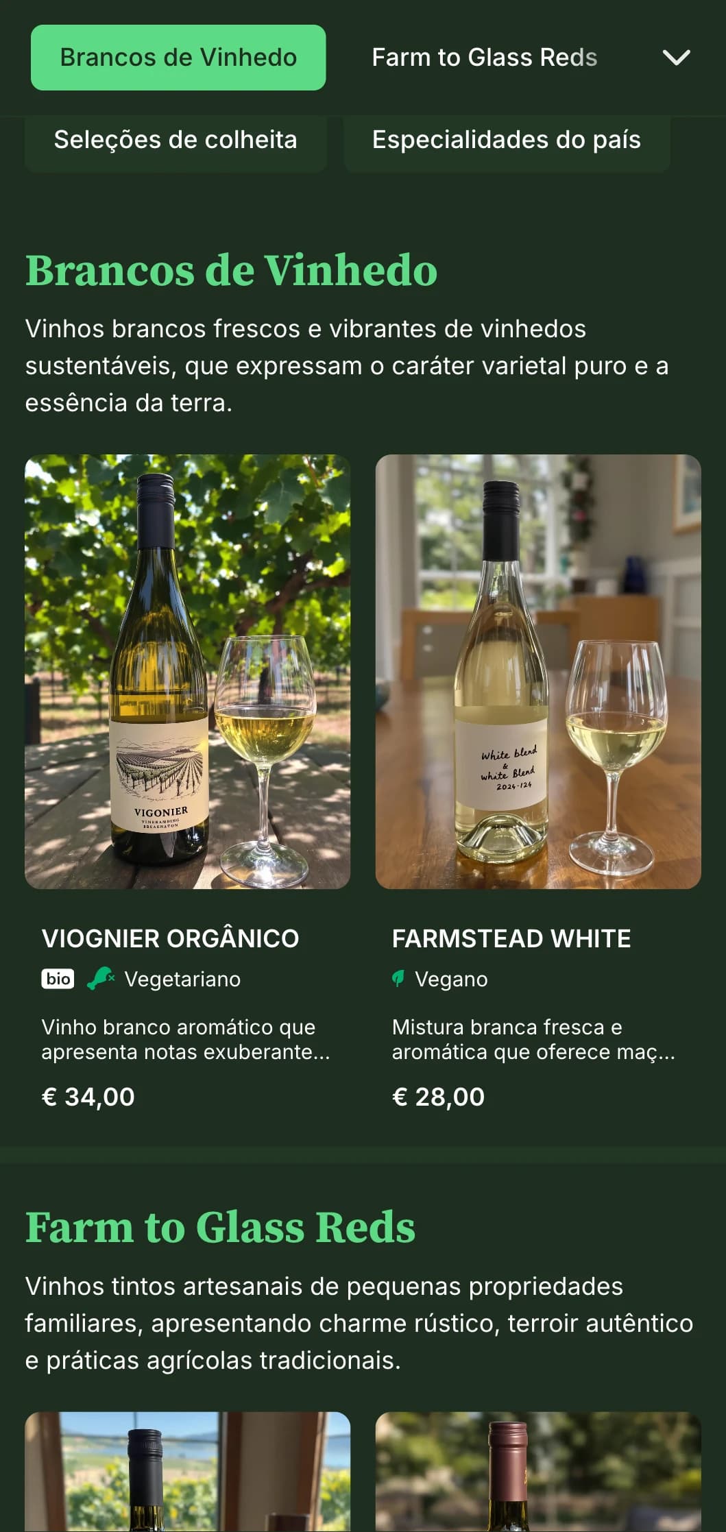 Modelo de carta de vinhos aconchegante e rústico com materiais naturais e estética terrosa, perfeito para vinícolas do interior e restaurantes de fazenda.