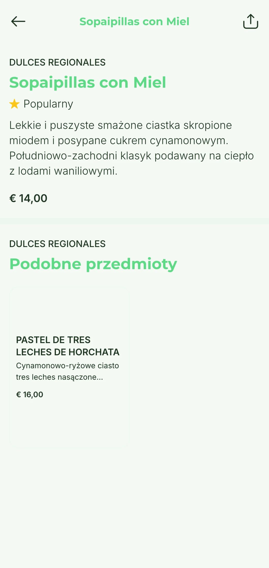 Jasne i przestronne południowo-zachodnie meksykańskie menu z wystrojem inspirowanym pustynią, zielonymi akcentami kaktusa i specjałami kuchni granicznej.