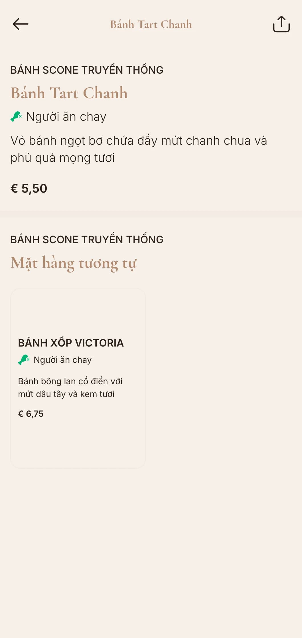 Thiết kế cổ điển thanh lịch với những chi tiết tinh tế dành cho các tiệm trà và bánh ngọt truyền thống.