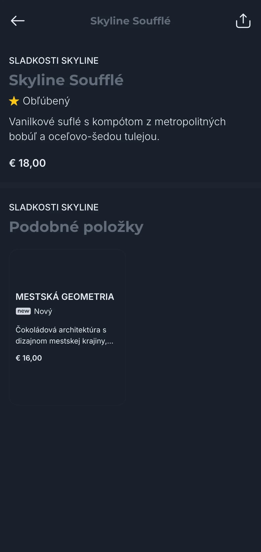 Rafinovaný mestský koncept s chladnými bridlicovými tónmi a architektonickými prvkami pre súčasné mestské stolovanie.