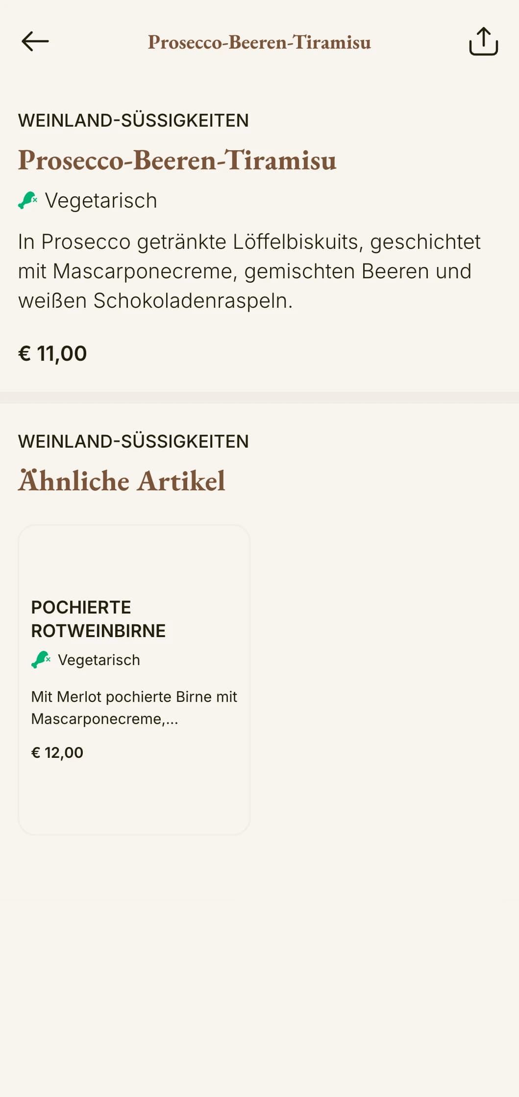 Vom Weinland inspirierte Pizzakarte mit eleganter Typografie und rustikalem italienischen Charme.