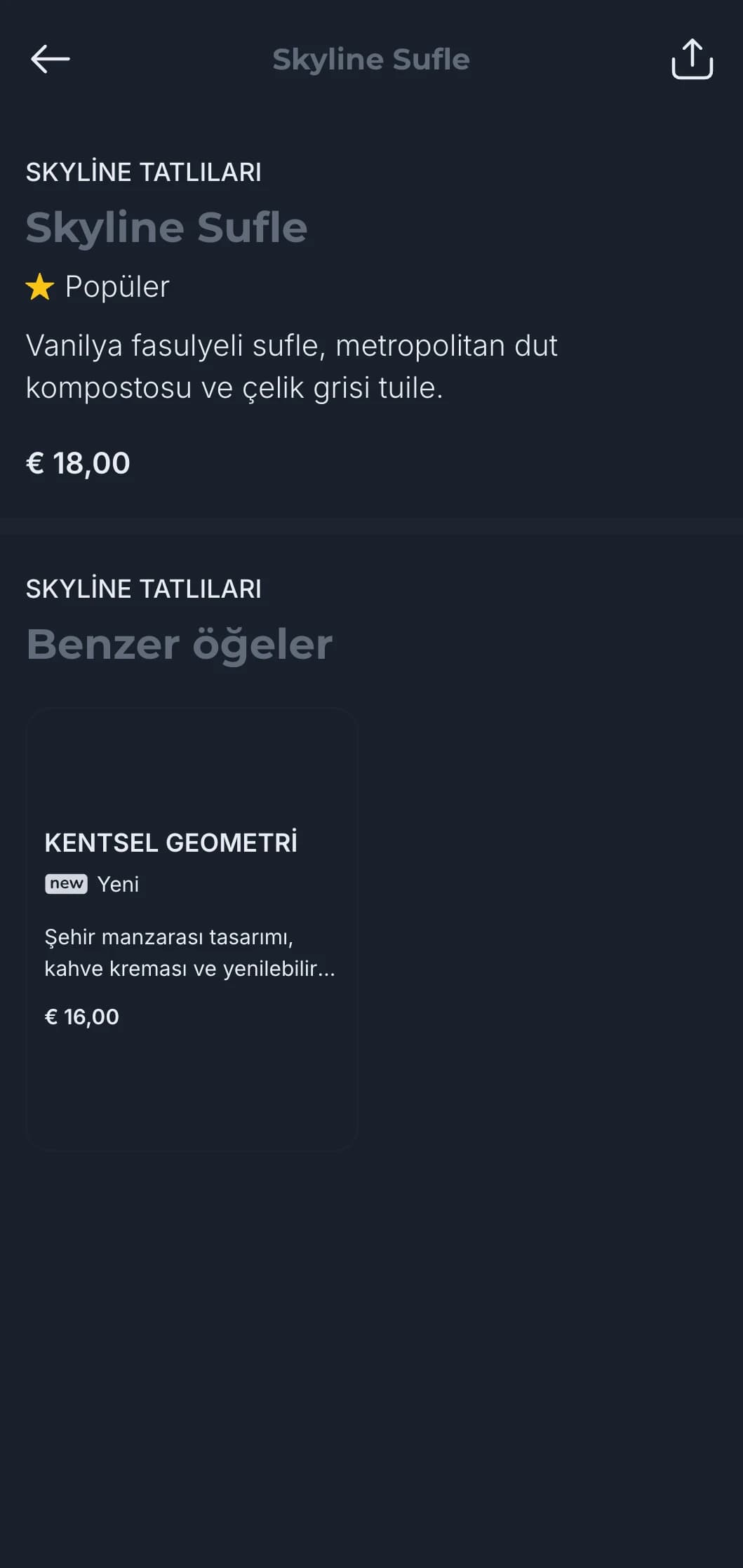 Çağdaş şehir yemekleri için serin arduvaz tonları ve mimari unsurlarla rafine edilmiş kentsel konsept.