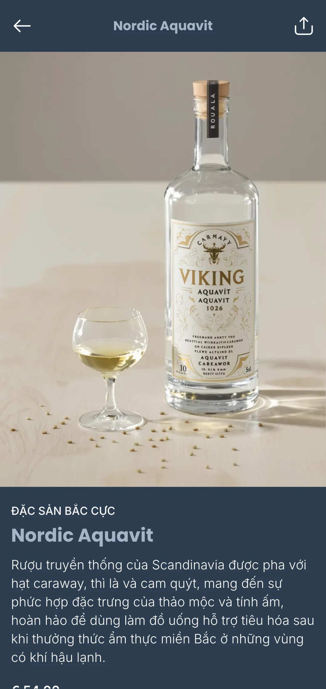 Mẫu danh sách rượu vang lấy cảm hứng từ phong cách Scandinavia với tông màu xanh băng giá và thiết kế tối giản, lý tưởng cho các nhà hàng Bắc Âu hiện đại và quán bar rượu vang quốc tế.
