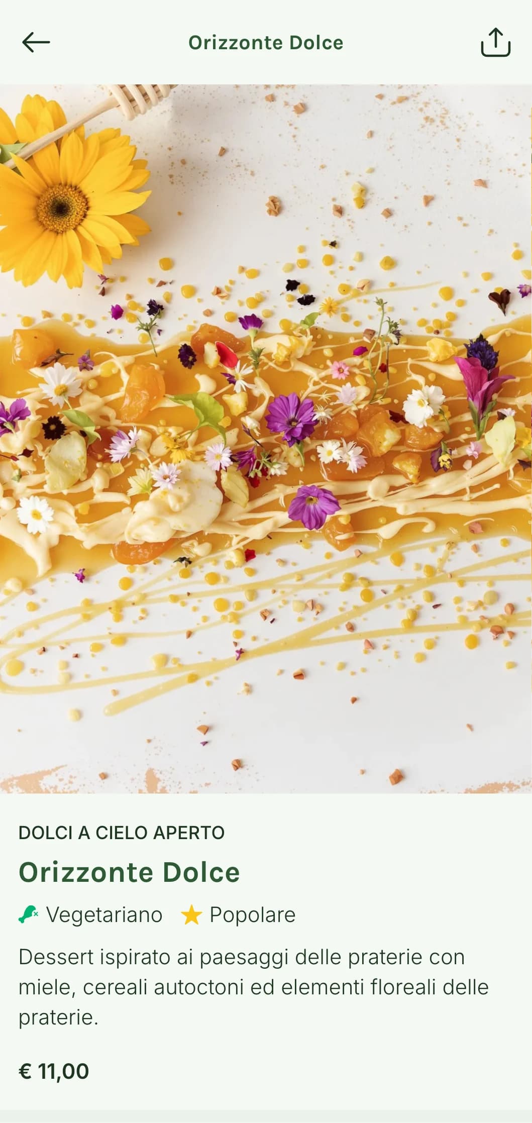 Design del menu per il pranzo di ispirazione pratese con elementi orizzontali e apertura naturale, ideale per ristoranti con vista aperta e cucina regionale.