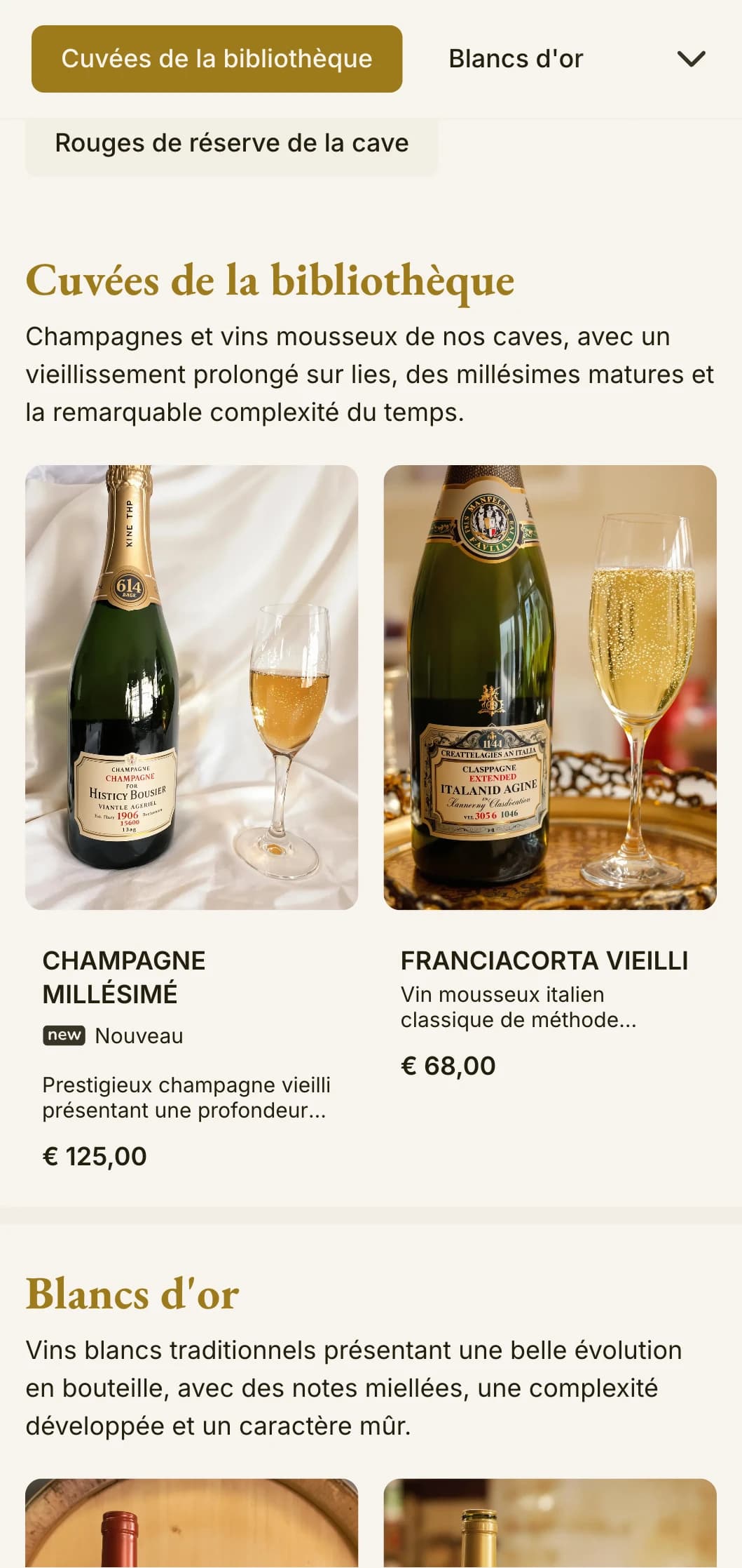 Modèle de carte des vins chaleureusement traditionnel avec des accents ambrés et des éléments patrimoniaux, parfait pour les domaines viticoles établis et les expériences classiques de la gastronomie.