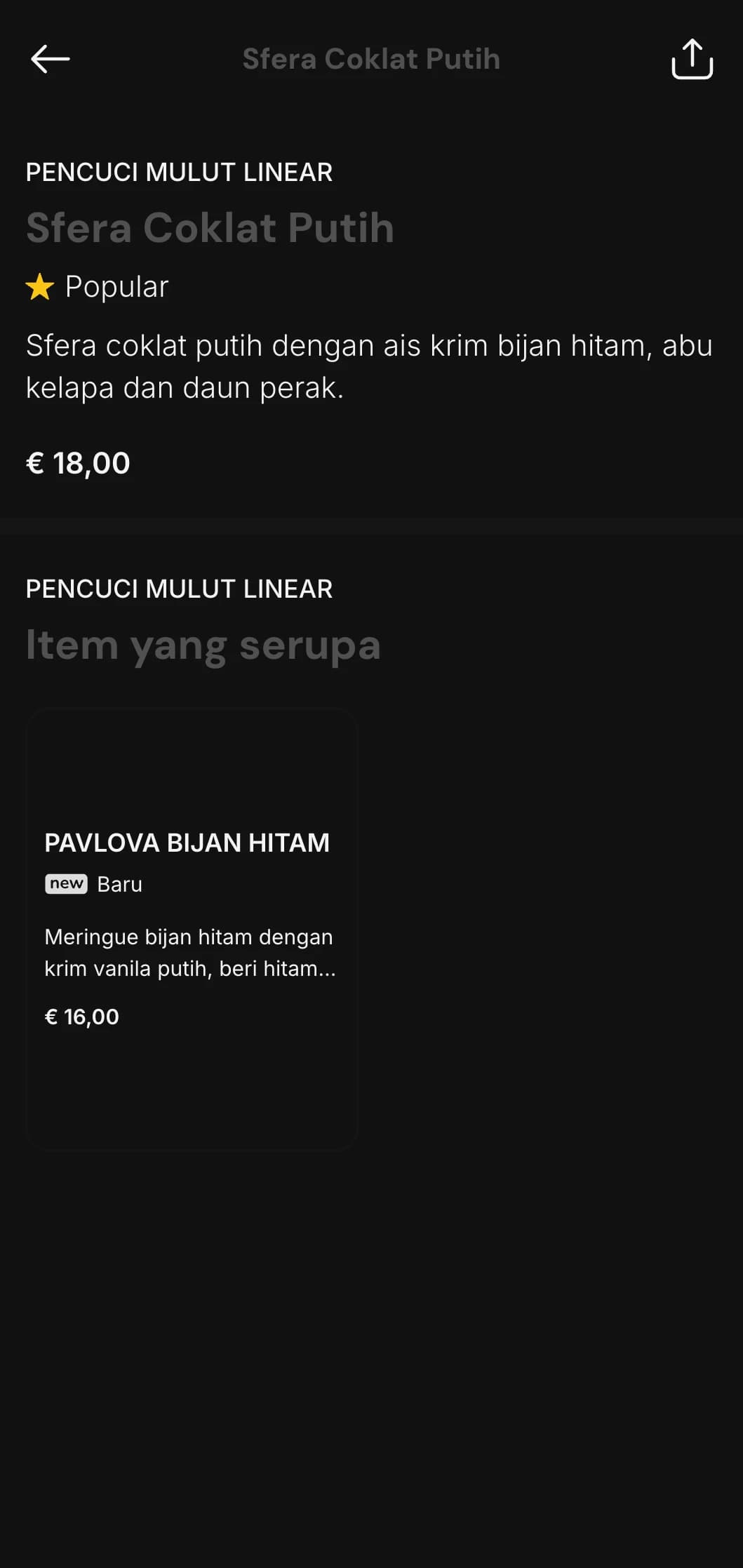 Konsep hitam dan putih yang canggih dengan kontras yang jelas dan elemen mewah minimalis.