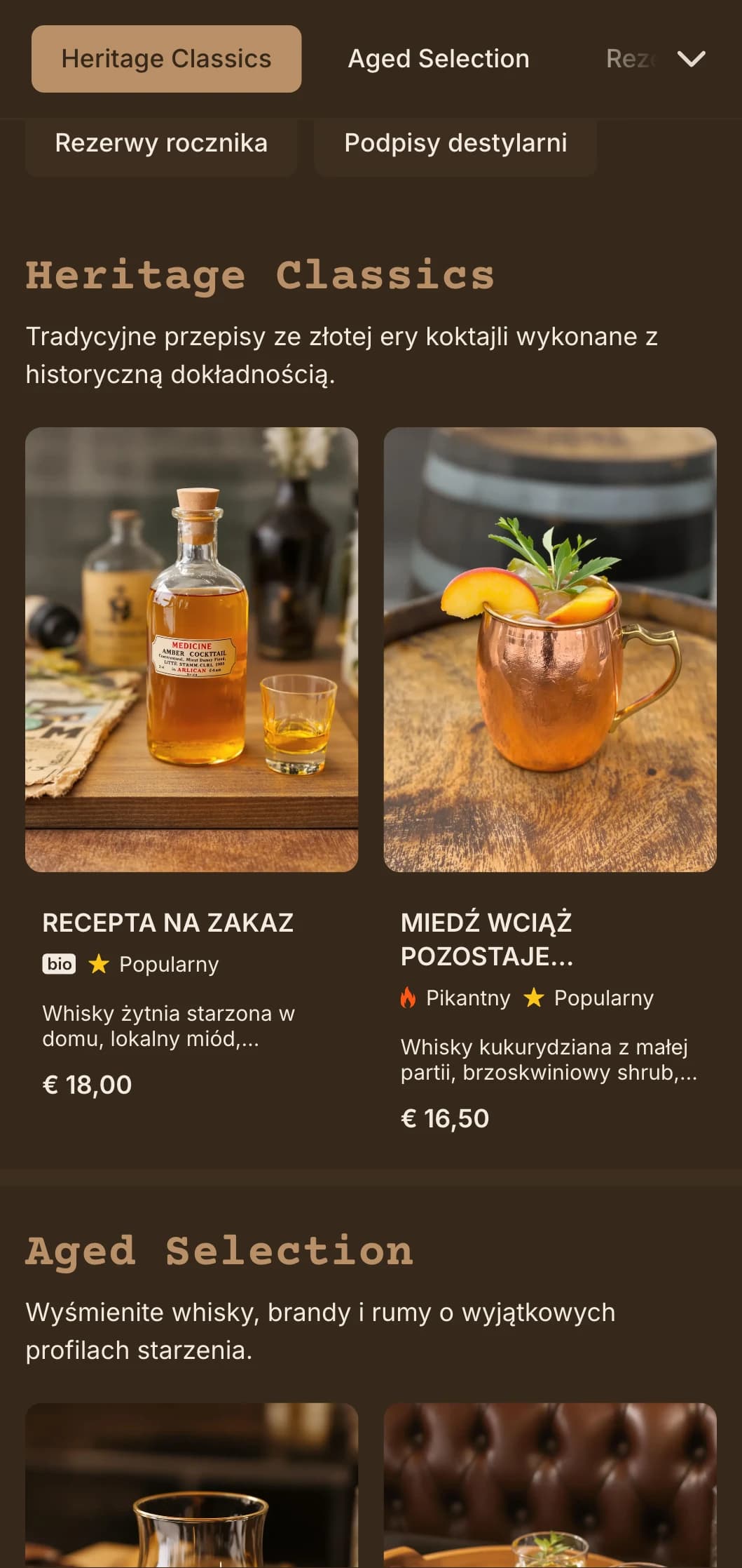 Ponadczasowy brązowo-kremowy design z elementami destylarni w stylu vintage dla lokali z alkoholem rzemieślniczym.