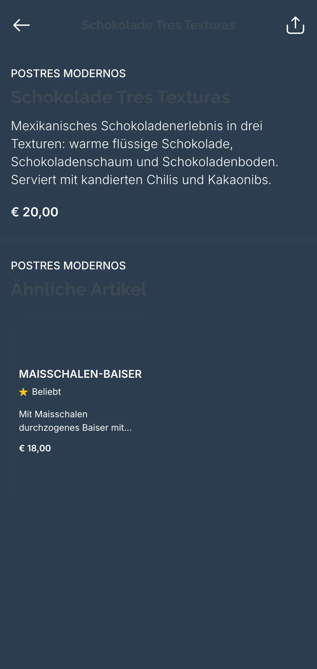 Zeitgenössisches mexikanisches Menü mit klaren Linien, minimalistischer Ästhetik und Fusionsküche, die in einem eleganten, unaufdringlichen Format präsentiert wird.