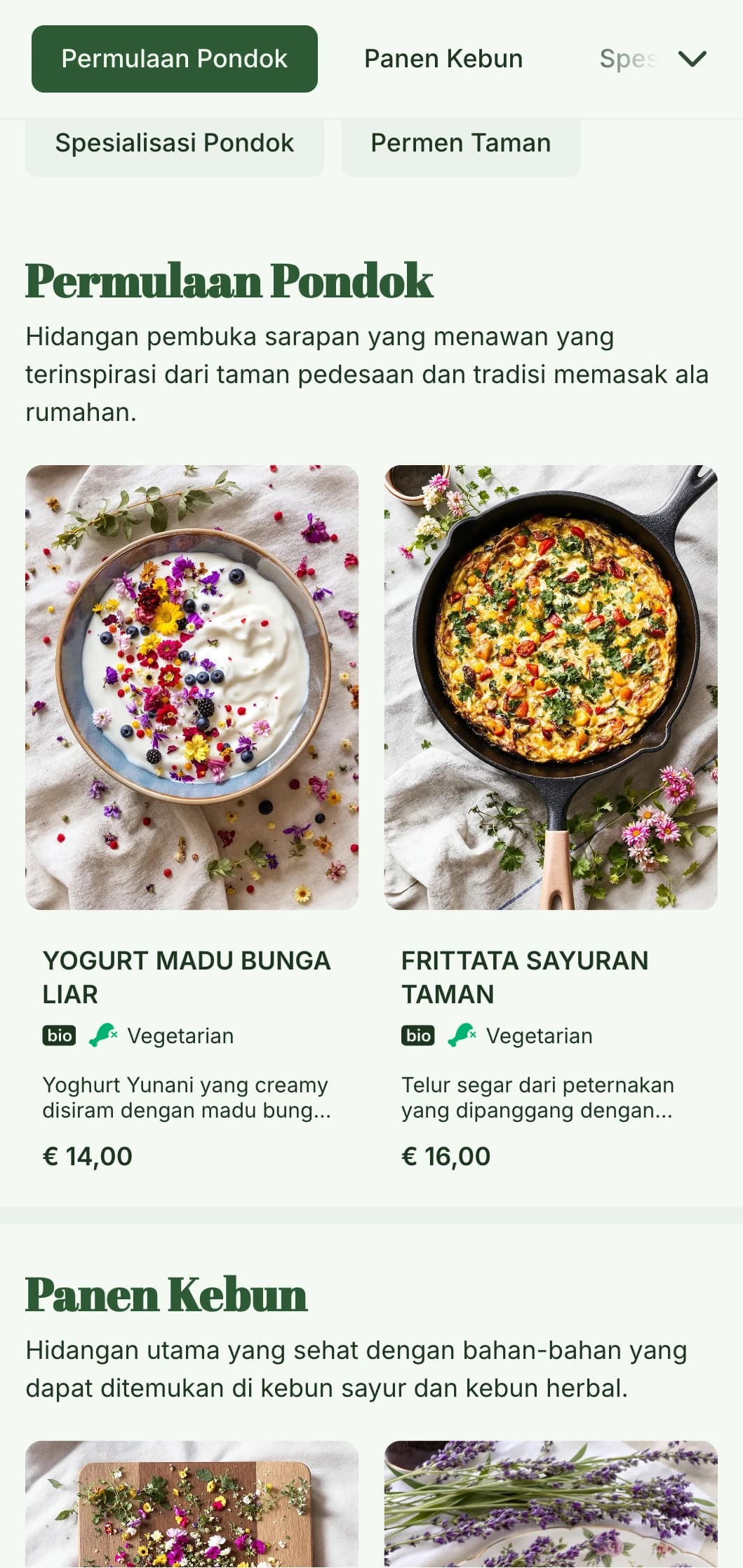 Templat brunch yang menawan dan bergaya pedesaan dengan estetika inti pondok, ideal untuk kafe bergaya rumahan dan pengaturan taman.