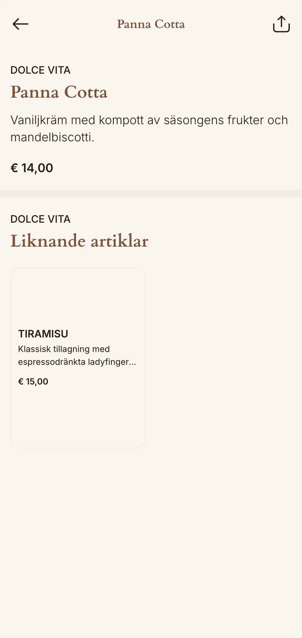En varm och inbjudande middagsmeny inspirerad av toskansk estetik, med terrakottatoner och klassiska italienska inslag.