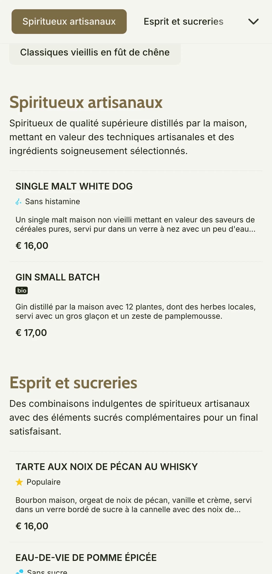 Un design rustique et artisanal pour les distilleries artisanales et les bars axés sur les spiritueux, avec des tons chauds et des éléments texturés.