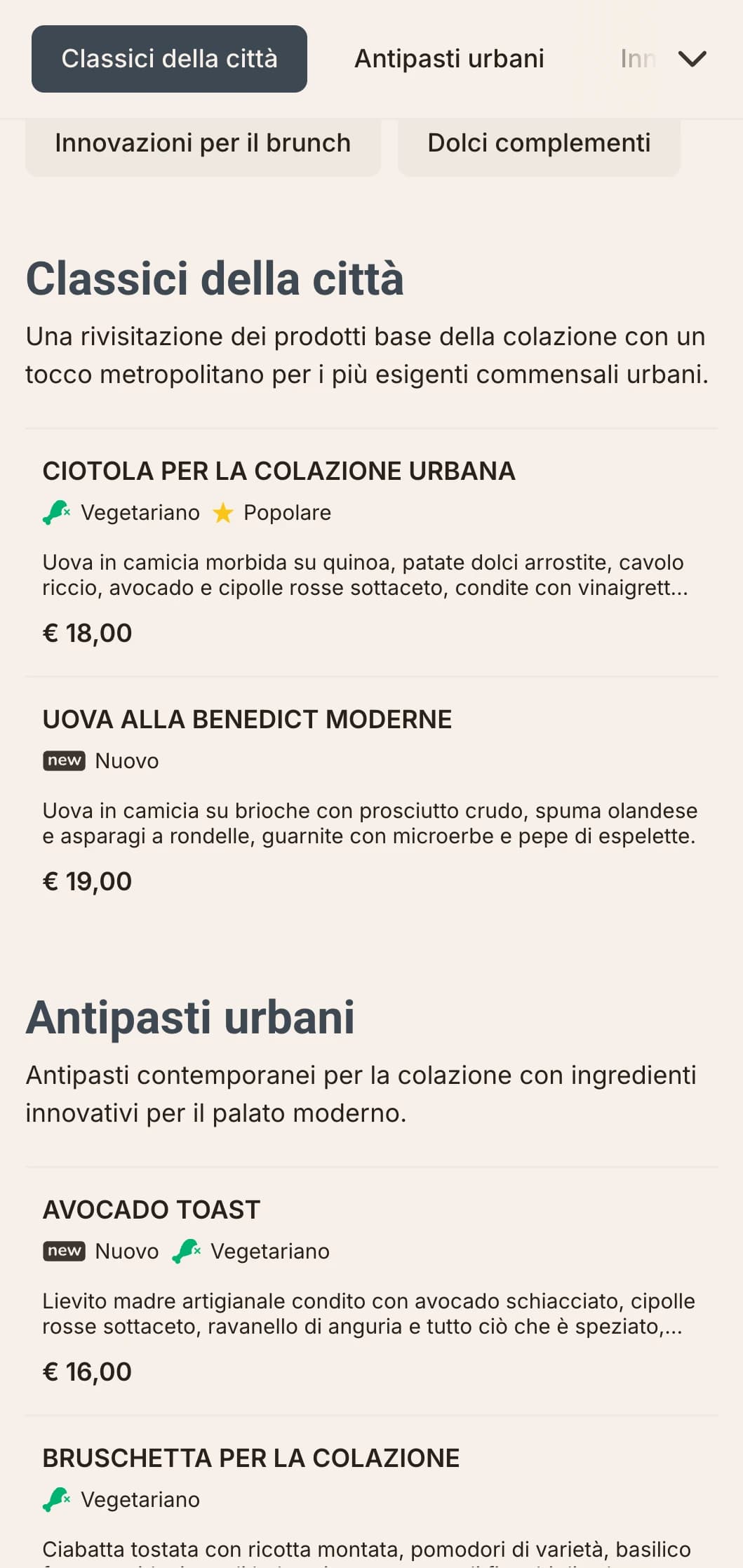 Opzioni per la colazione eleganti e contemporanee per il moderno cittadino, caratterizzate da una presentazione minimalista e da combinazioni di sapori innovative.