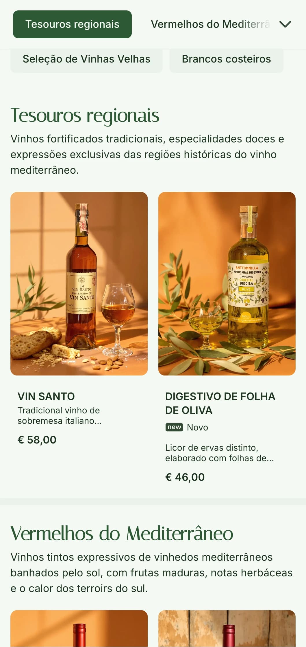 Modelo de carta de vinhos com tema de azeitona mediterrânea em tons de verde-terra, perfeito para restaurantes italianos rústicos e jardins de vinho.