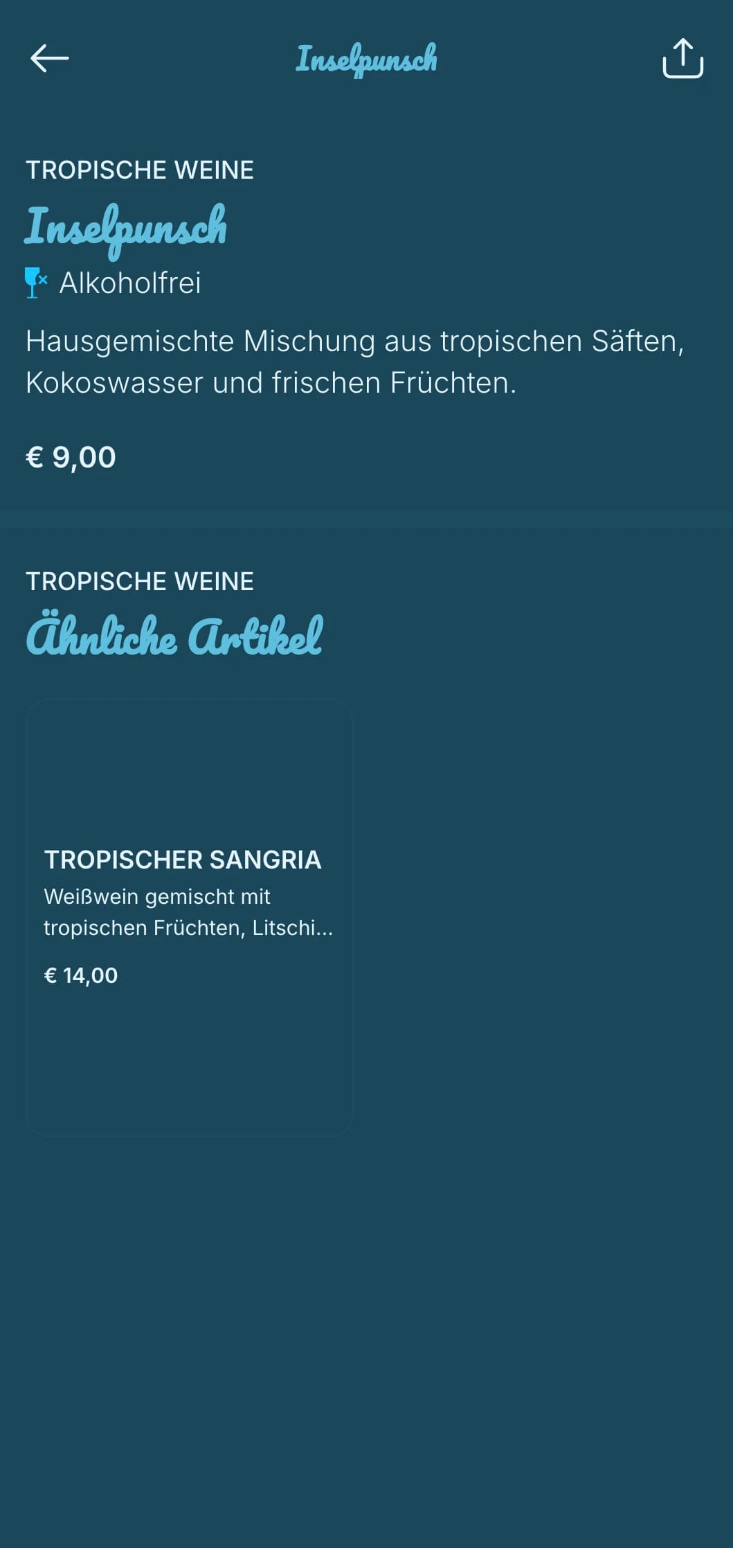 Lebendiges tropisches Design mit türkisfarbenen Akzenten für Strandbars und Tiki-Lounges.