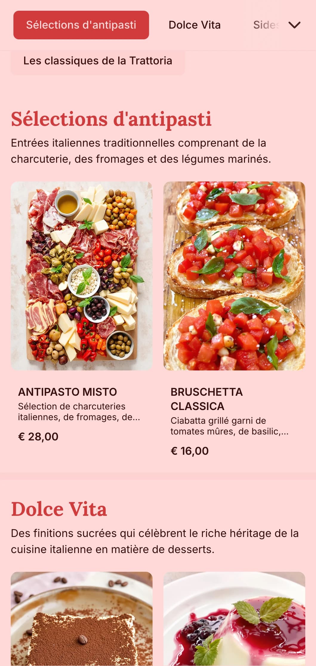 Traiteur chaleureux d'inspiration italienne proposant des recettes traditionnelles, un service familial et une présentation authentique pour les rassemblements et célébrations communautaires.