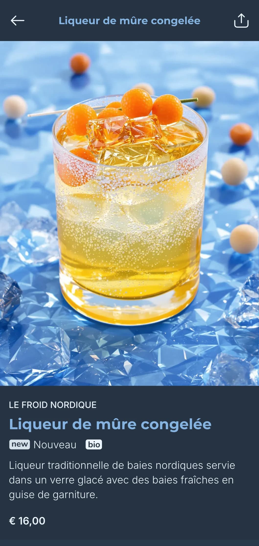 Un design bleu glacier et blanc immaculé pour des lieux de cocktails épurés et minimalistes.