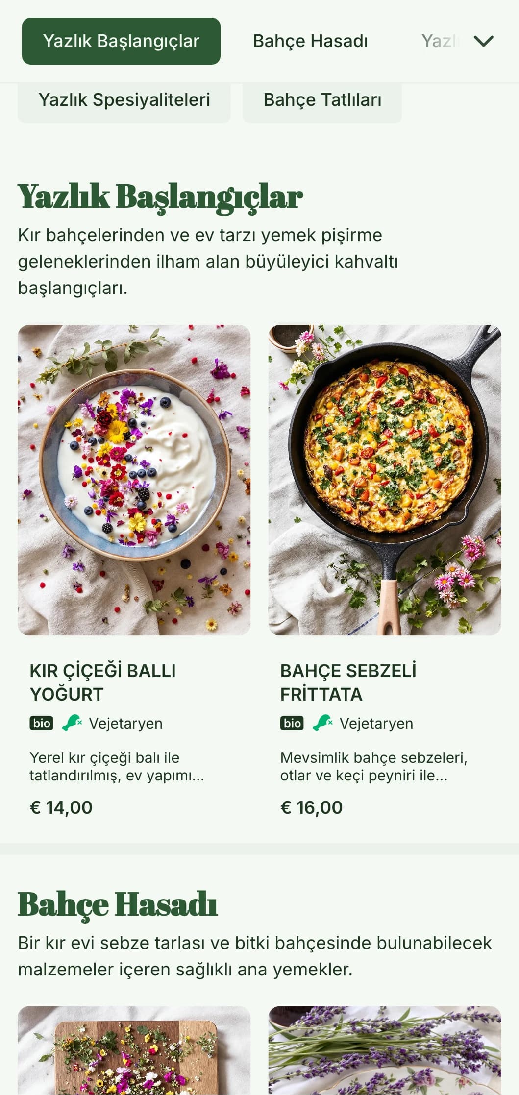 Ev tarzı kafeler ve bahçe ortamları için ideal, kır evi estetiğine sahip büyüleyici, rustik brunch şablonu.