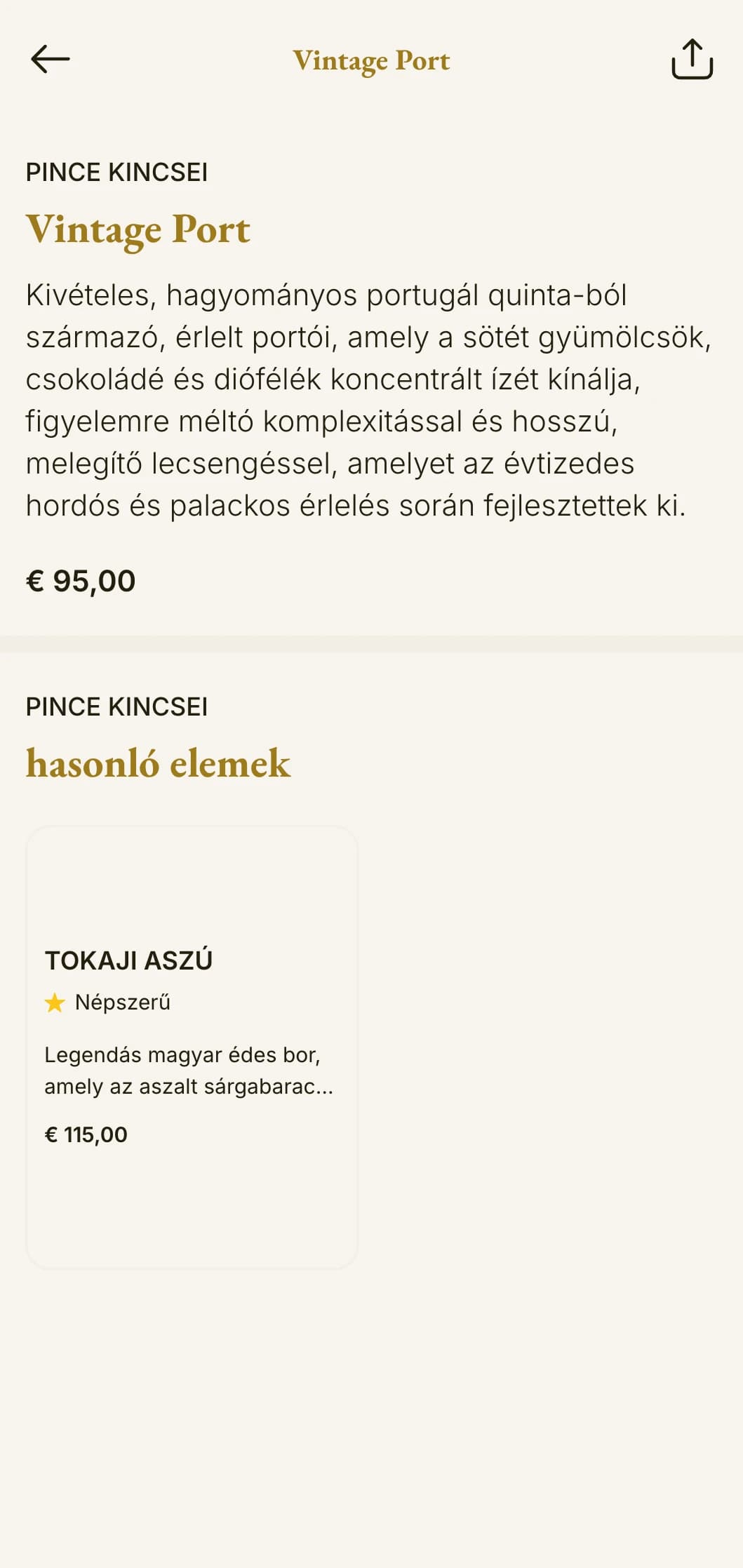 Meleg, hagyományos borlap sablon borostyánszínű hangsúlyokkal és örökségi elemekkel, tökéletes a már működő borászatok és klasszikus éttermek számára.