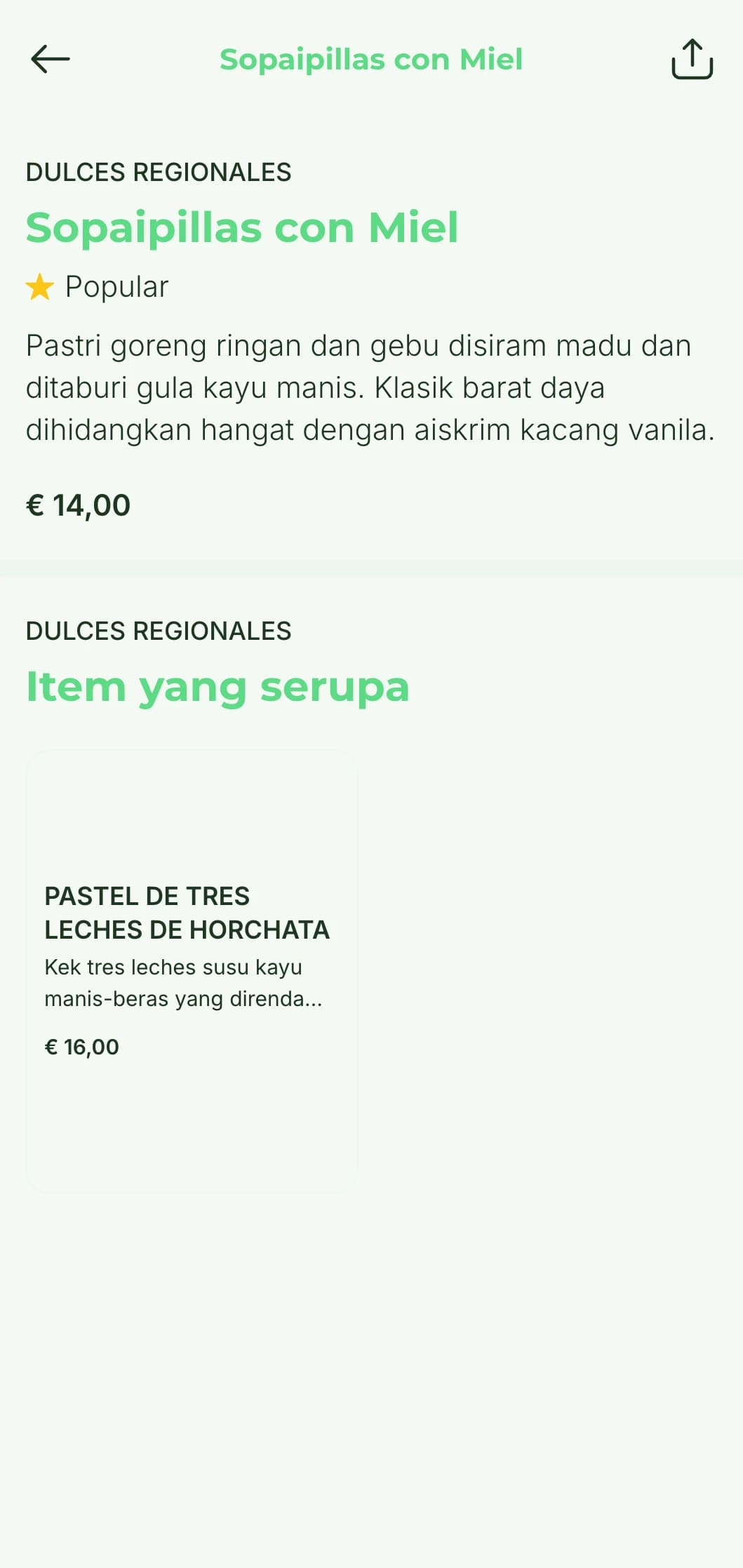 Menu Mexico Barat Daya yang terang dan lapang menampilkan reka bentuk berinspirasikan padang pasir, aksen hijau kaktus dan kepakaran masakan sempadan.