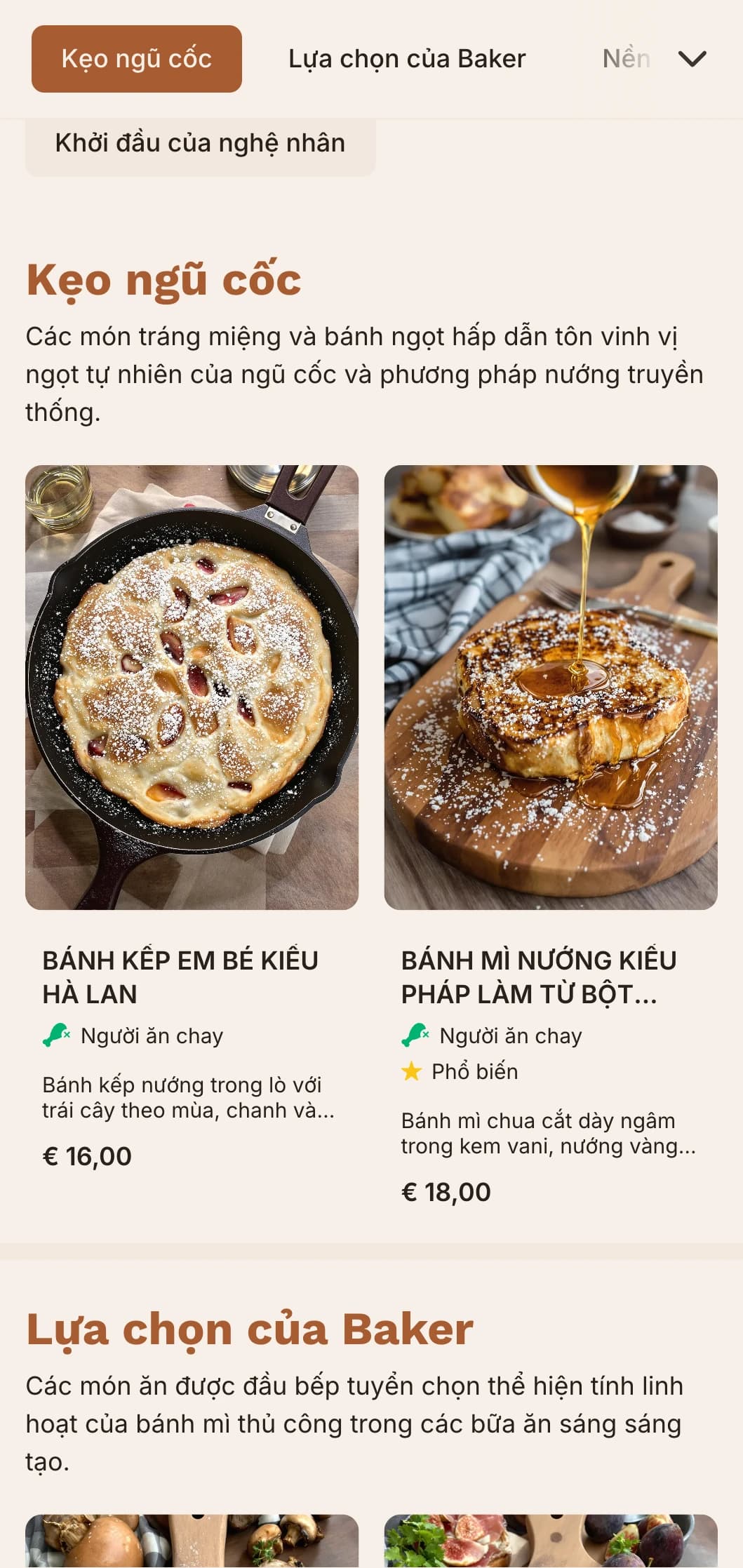 Mẫu bữa sáng muộn hiện đại tập trung vào bánh mì thủ công và lớp phủ, phù hợp với các quán cà phê bánh mì nướng thủ công và tiệm bánh.