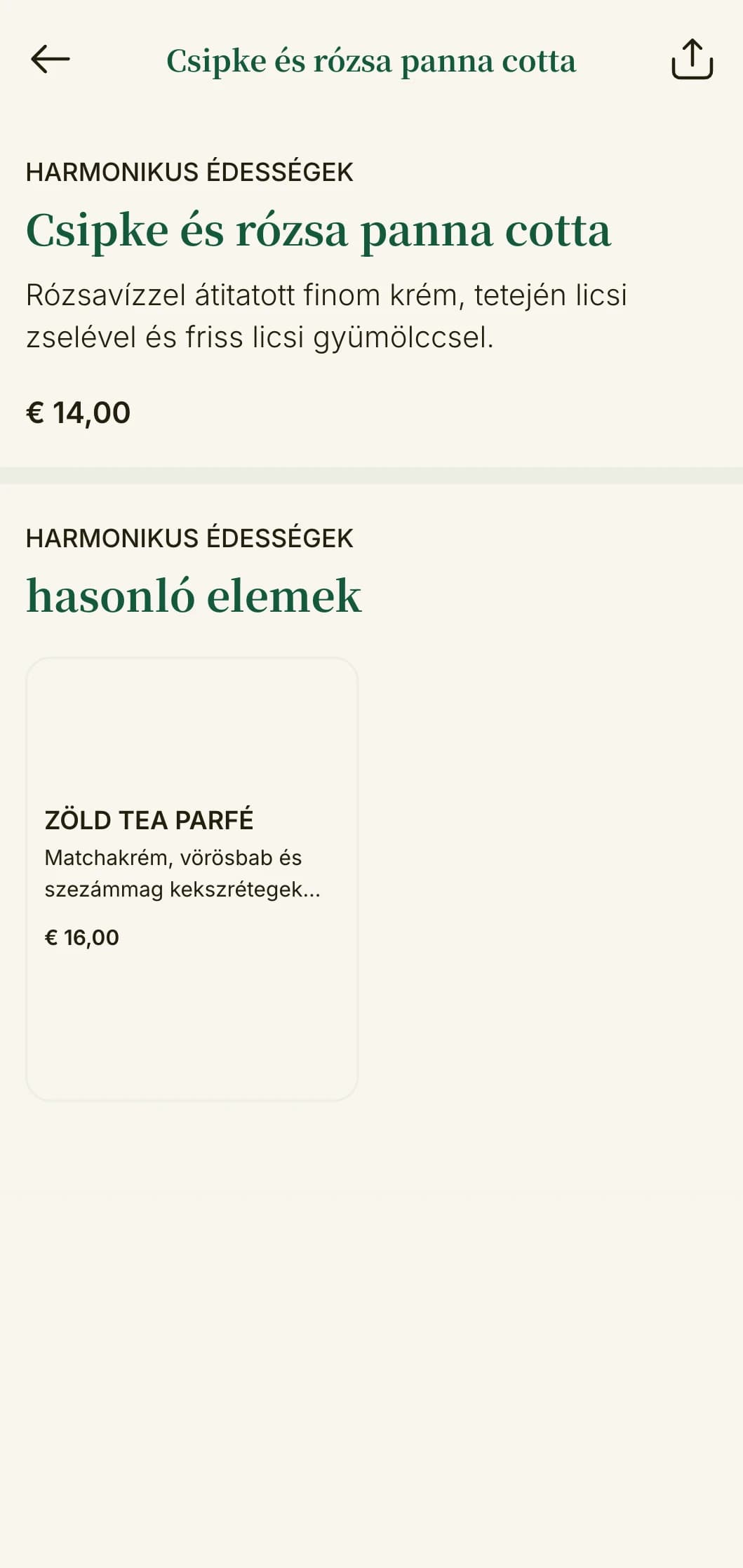Elegáns, ázsiai ihletésű vacsora menü jáde-zöld akcentusokkal és kifinomult keleti design elemekkel, amely tökéletes az előkelő ázsiai fúziós éttermek számára.