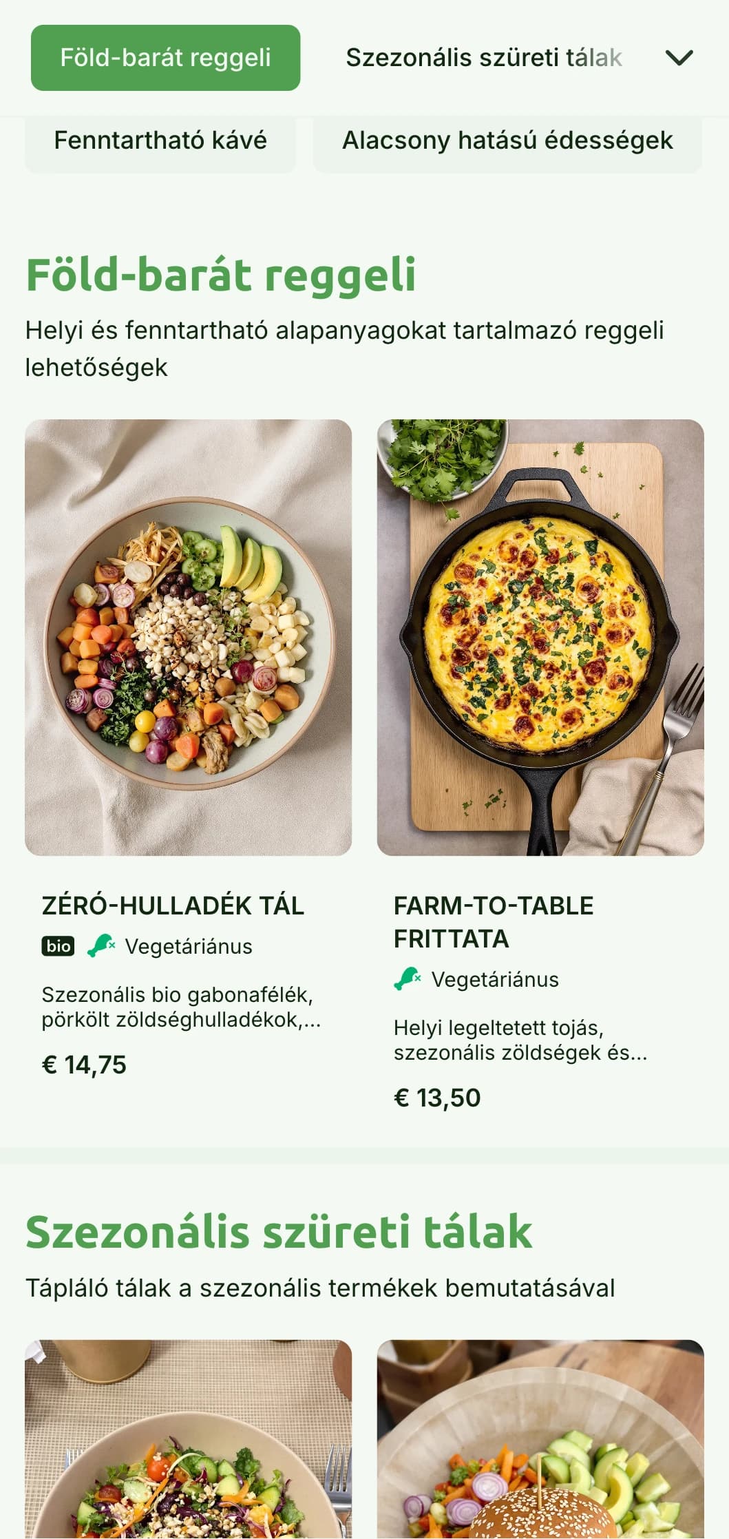 Természet ihlette zöld design környezetbarát elemekkel a fenntartható kávézók számára.