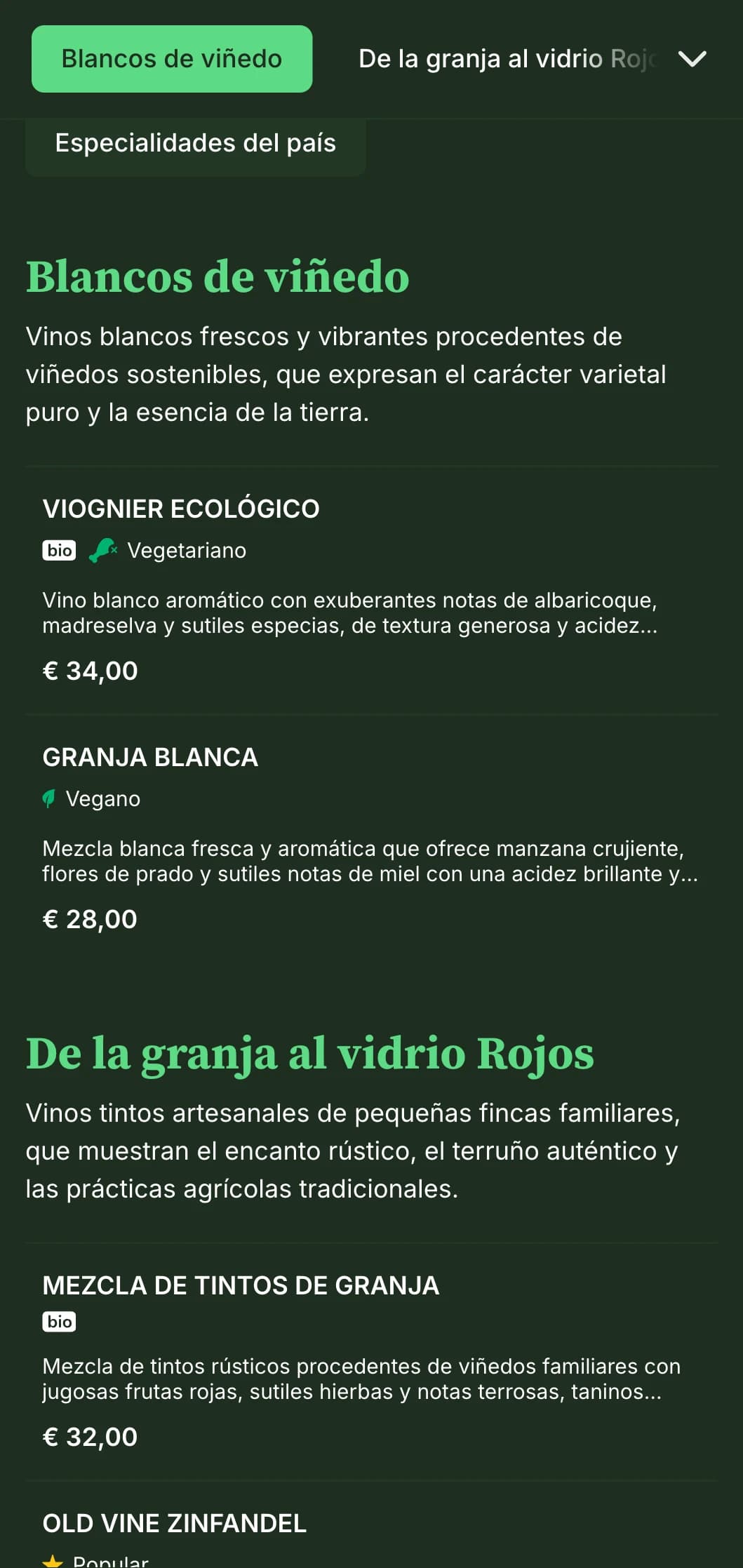 Cálida y rústica plantilla de carta de vinos con materiales naturales y estética terrenal, perfecta para bodegas rurales y restaurantes de granja.