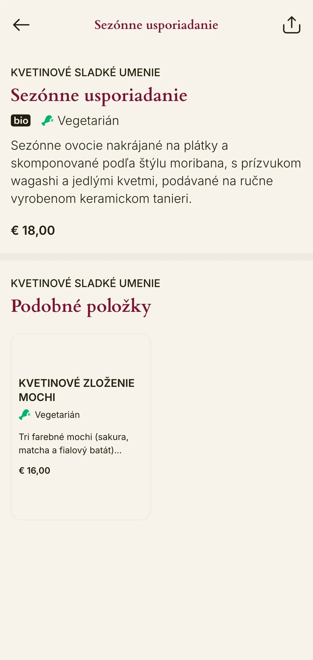 Umelecké sushi menu inšpirované japonskými kvetinovými aranžmánmi s elegantnými kompozíciami a rafinovanou estetikou.