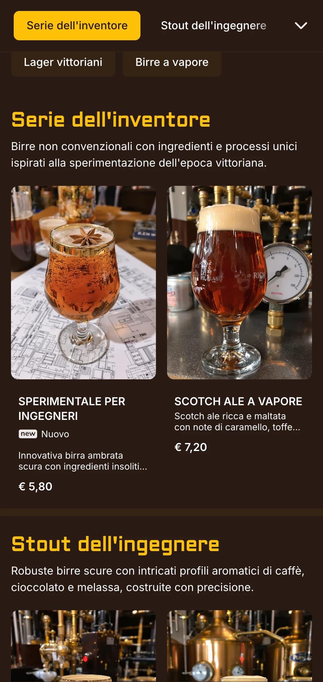 Fusione vittoriana-industriale con accenti di ottone ed estetica meccanica, perfetta per brewpub a tema con carattere.