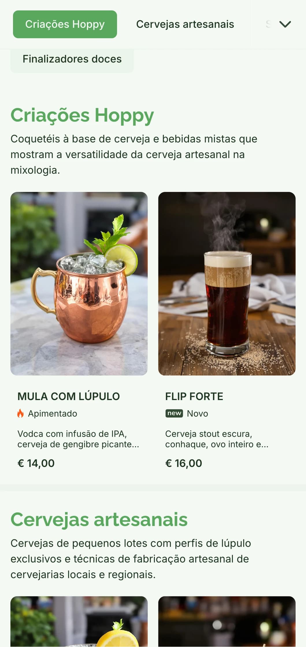Um design de cardápio rústico, porém refinado, para bares e cervejarias artesanais, com tons naturais e texturas inspiradas em madeira.