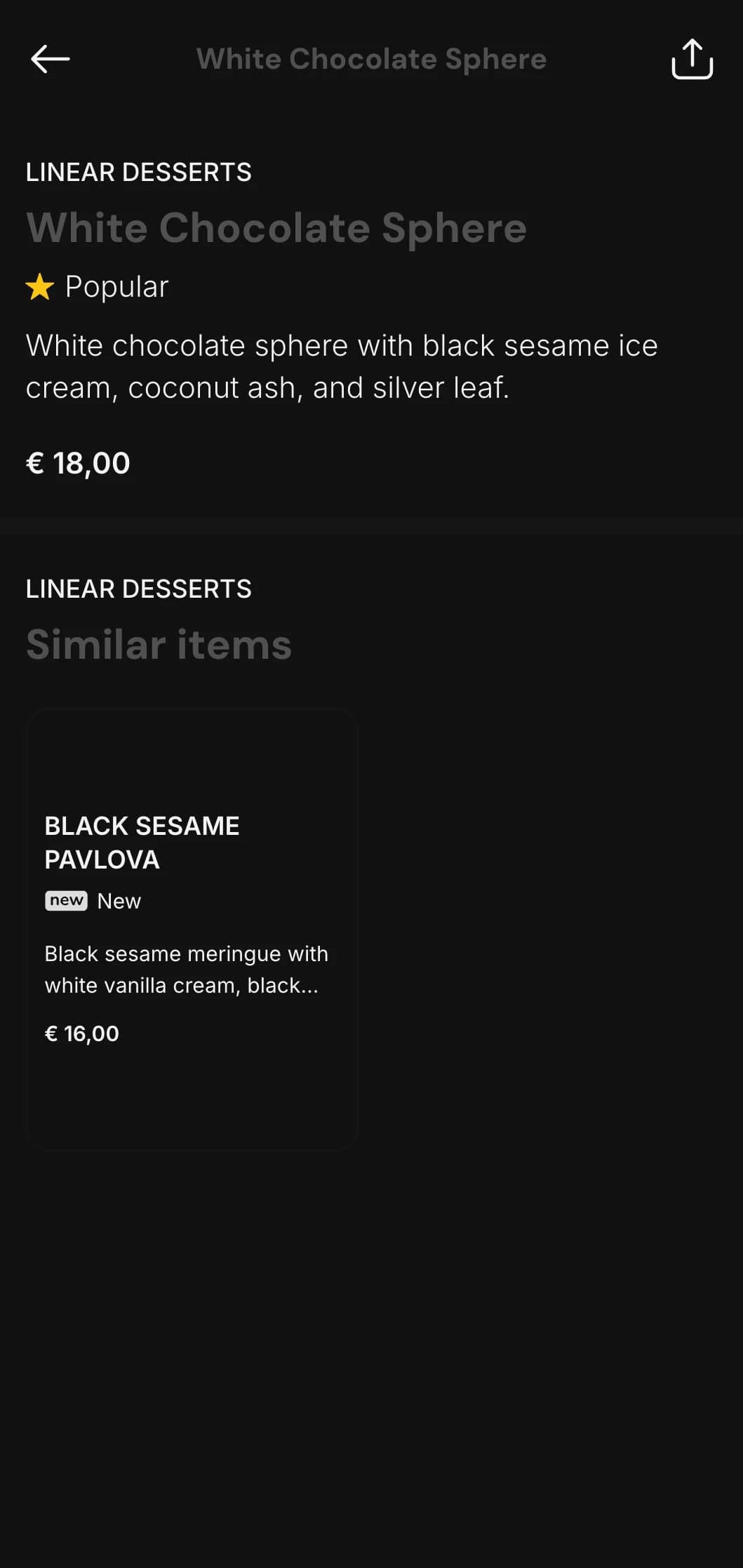 Sophisticated black and white concept with crisp contrasts and minimalist luxury elements.