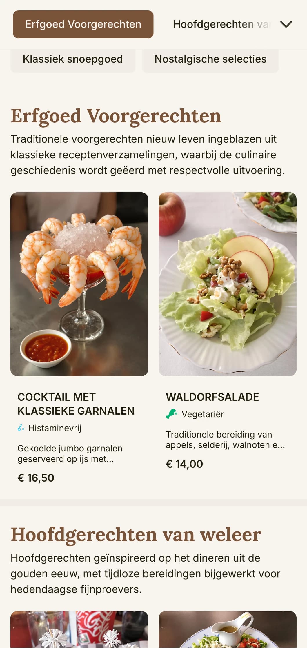 Nostalgisch, retro geïnspireerd lunchmenu-ontwerp met vintage typografie en klassieke randen, geschikt voor historische restaurants en etablissementen met lange tradities.