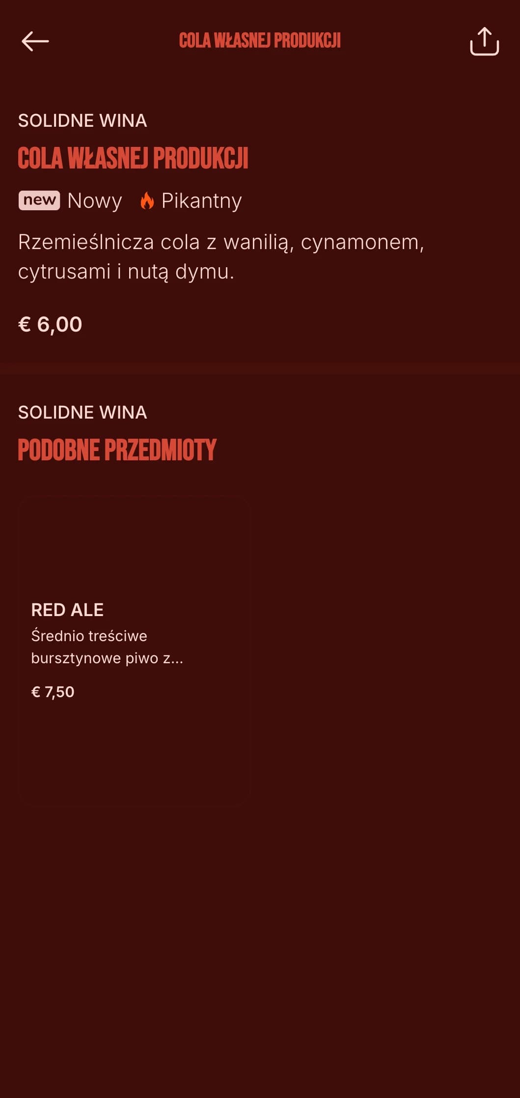 Odważny czerwony wzór z elementami płomieni dla restauracji grillowych z piwem rzemieślniczym i whisky.