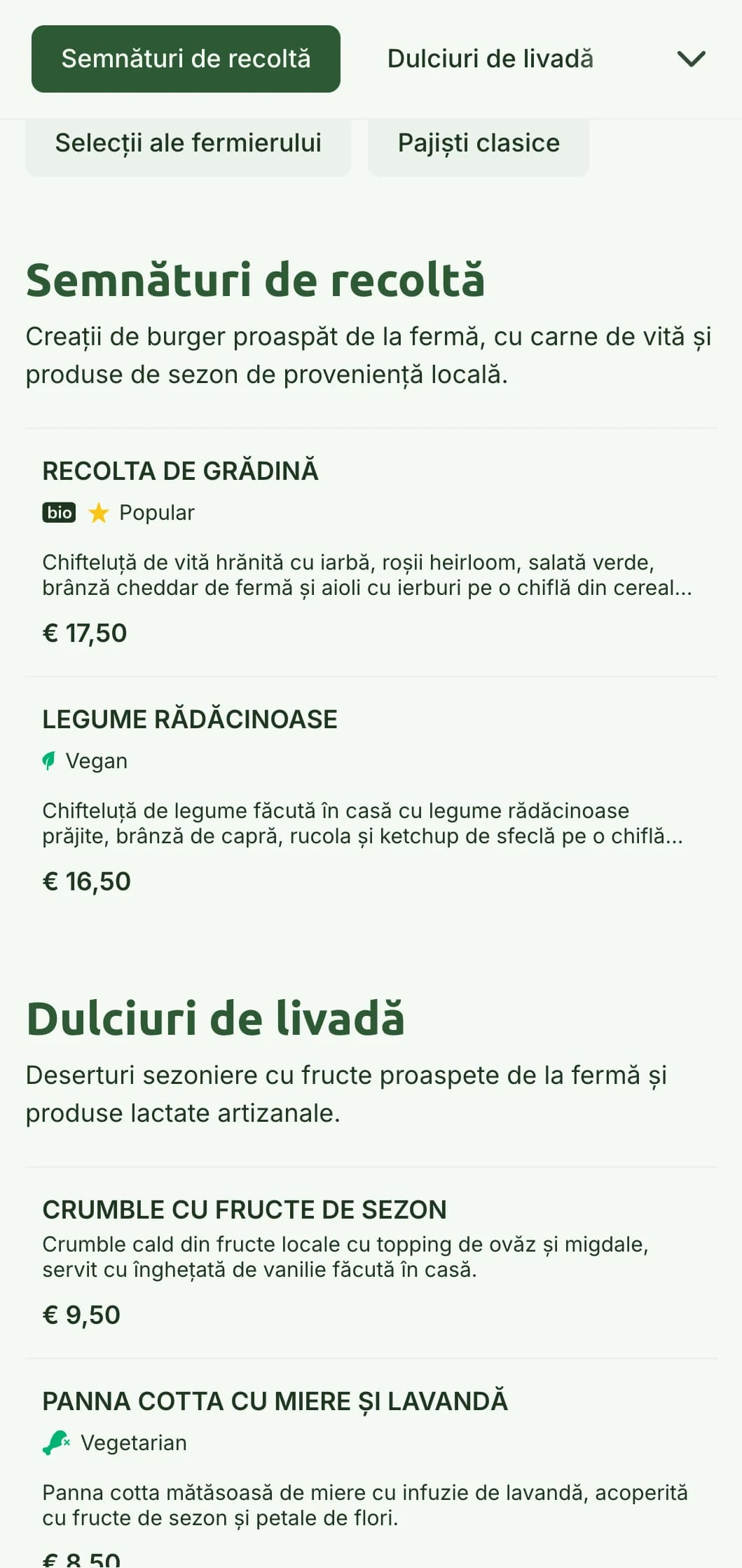 Un concept de burger sănătos de la fermă la masă, cu verdeață naturală și elemente rustice care evidențiază calitatea ingredientelor.