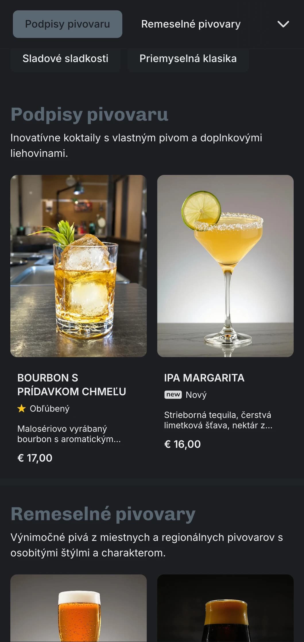 Priemyselný, továrňou inšpirovaný dizajn pre pivárne a pivné bary s priemyselnými prvkami a výraznou typografiou.