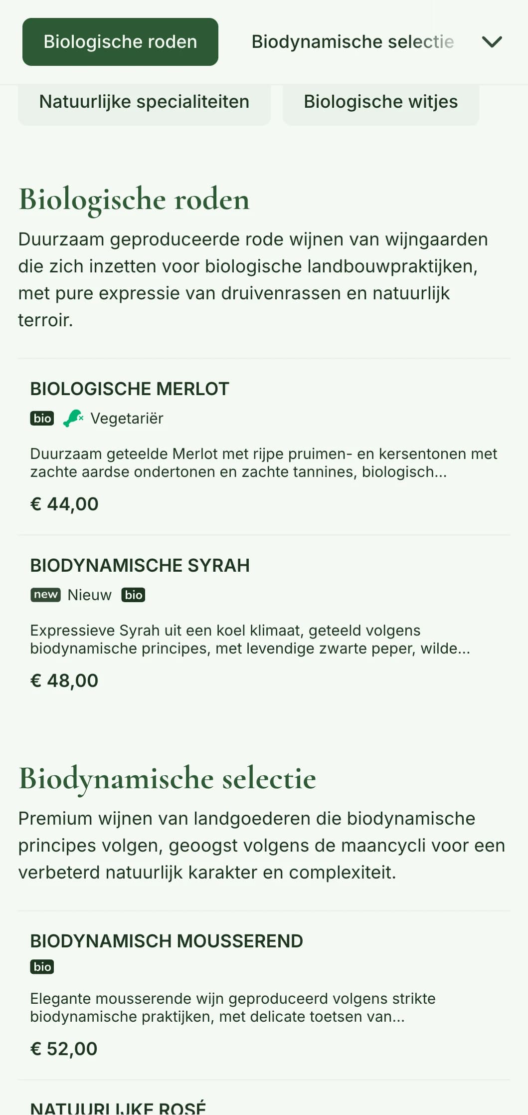 Op de natuur geïnspireerde sjabloon voor wijnkaart met aardetinten en botanische elementen, perfect voor biologische wijnselecties en restaurants die van de boerderij naar de tafel gaan.